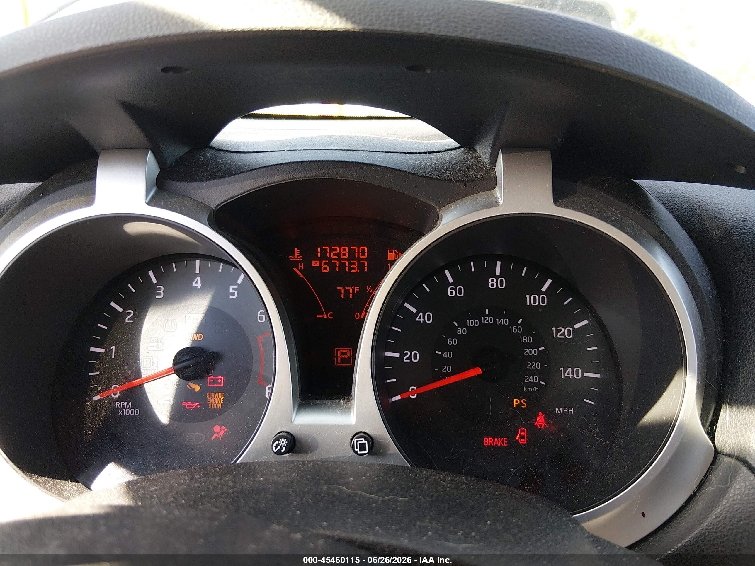 2015 Nissan Juke S Blue vin: JN8AF5MVXFT556009