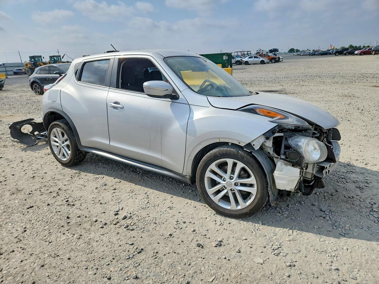 2015 Nissan Juke S Silver vin: JN8AF5MVXFT557855