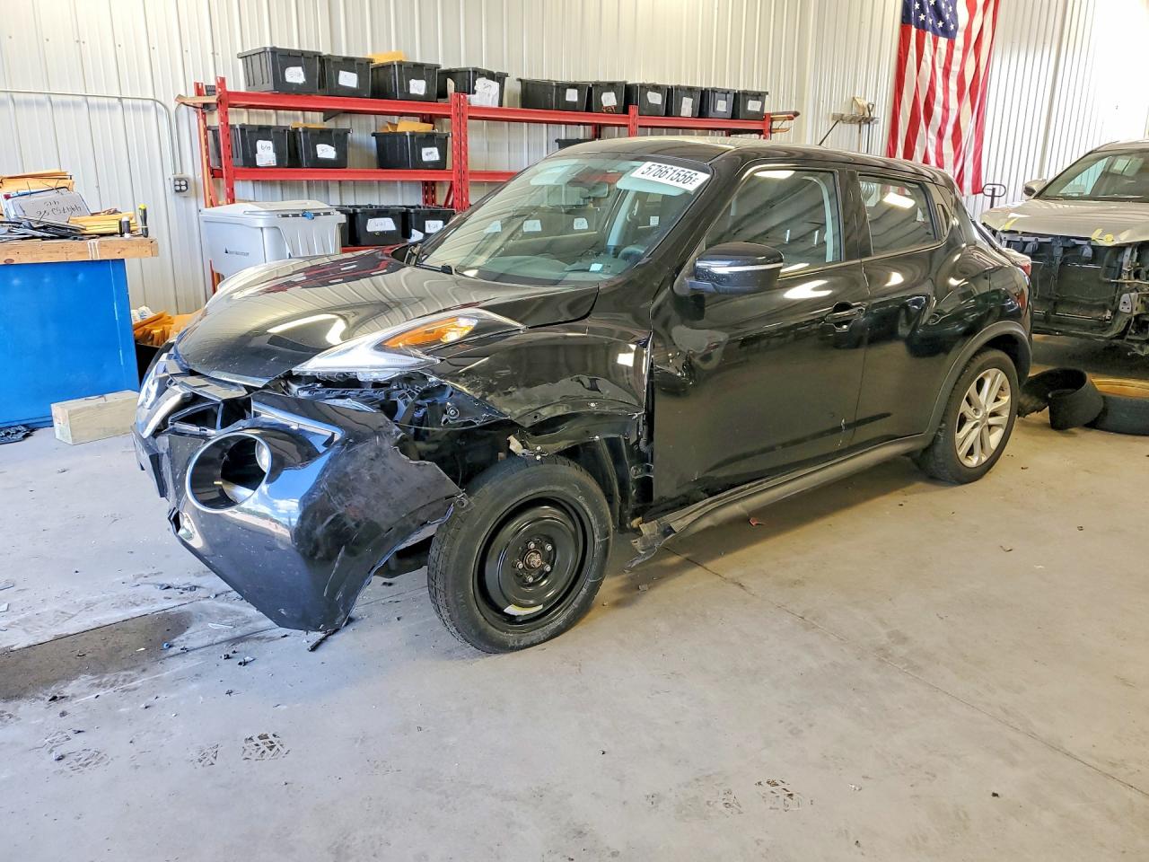 2015 Nissan Juke S Black vin: JN8AF5MVXFT559072