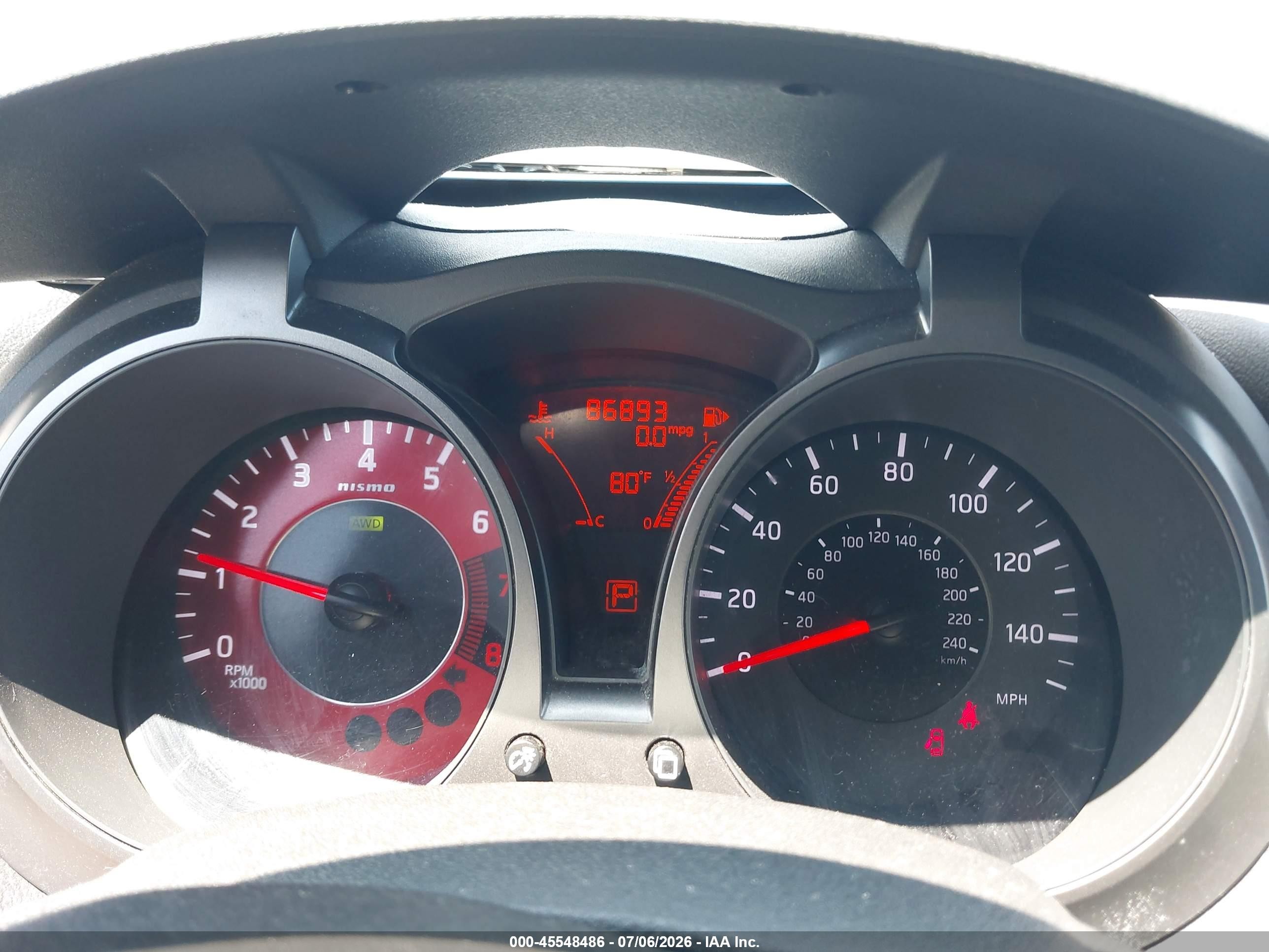 2015 Nissan Juke Nismo/s/sl/sv Black vin: JN8AF5MVXFT562425