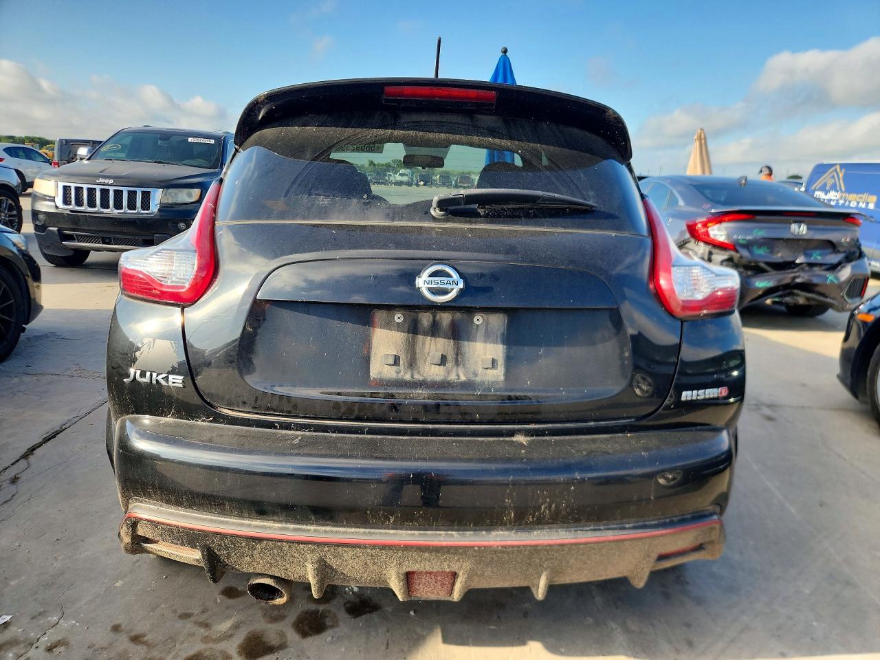 2015 Nissan Juke Nismo Black vin: JN8AF5MVXFT565602