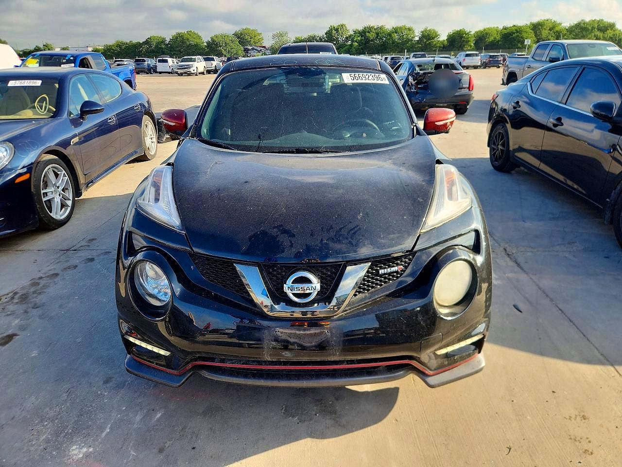 2015 Nissan Juke Nismo Black vin: JN8AF5MVXFT565602