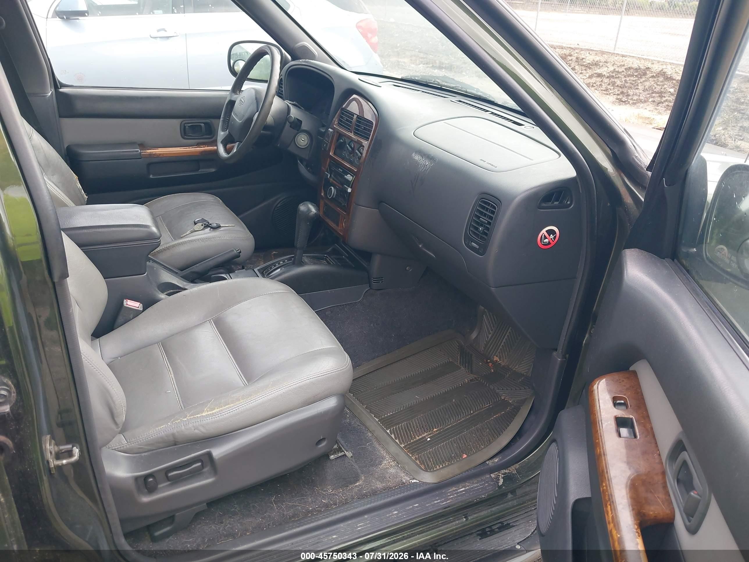 1996 Nissan Pathfinder Xe/le Green vin: JN8AR05S0TW045384