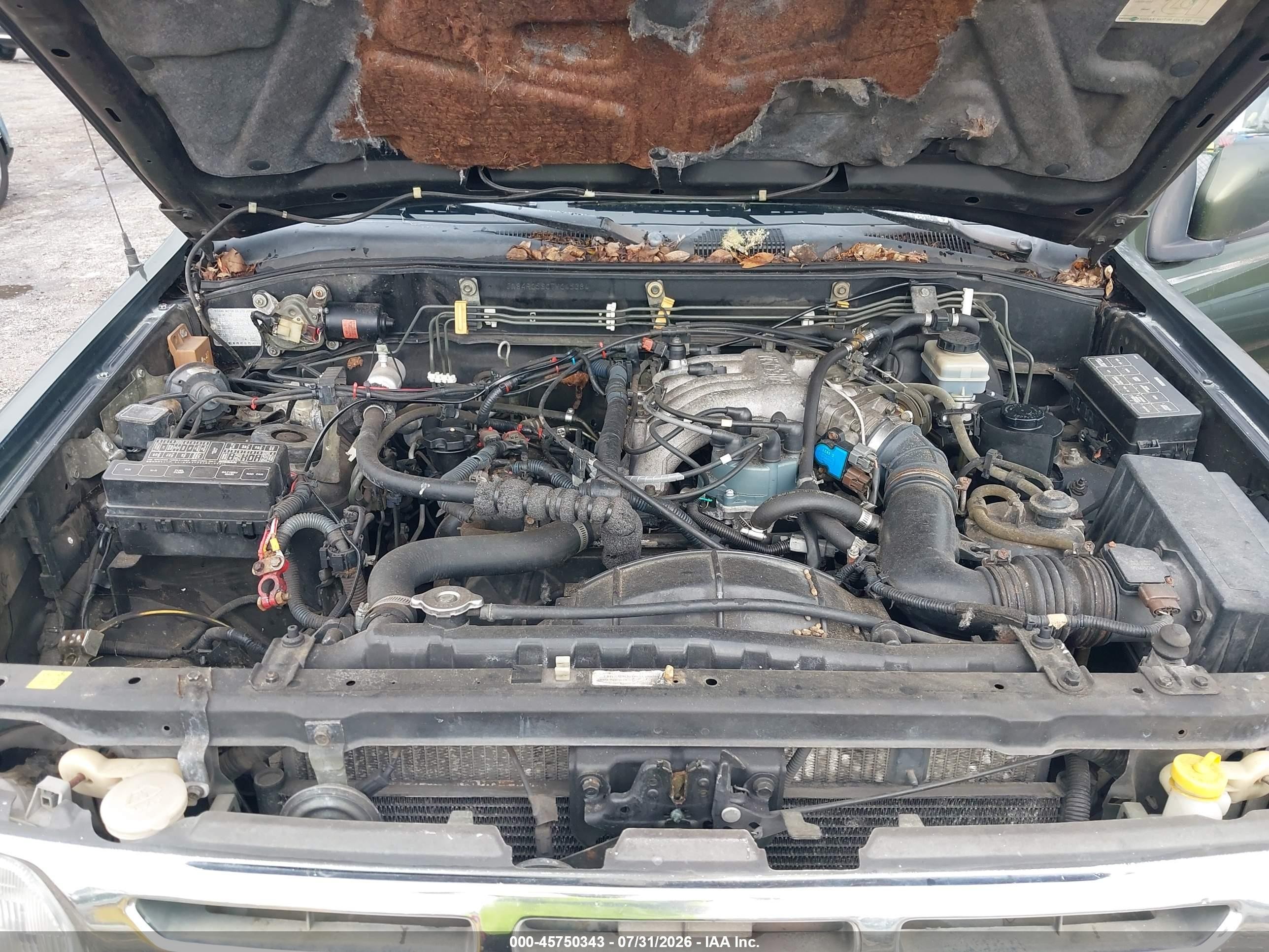 1996 Nissan Pathfinder Xe/le Green vin: JN8AR05S0TW045384