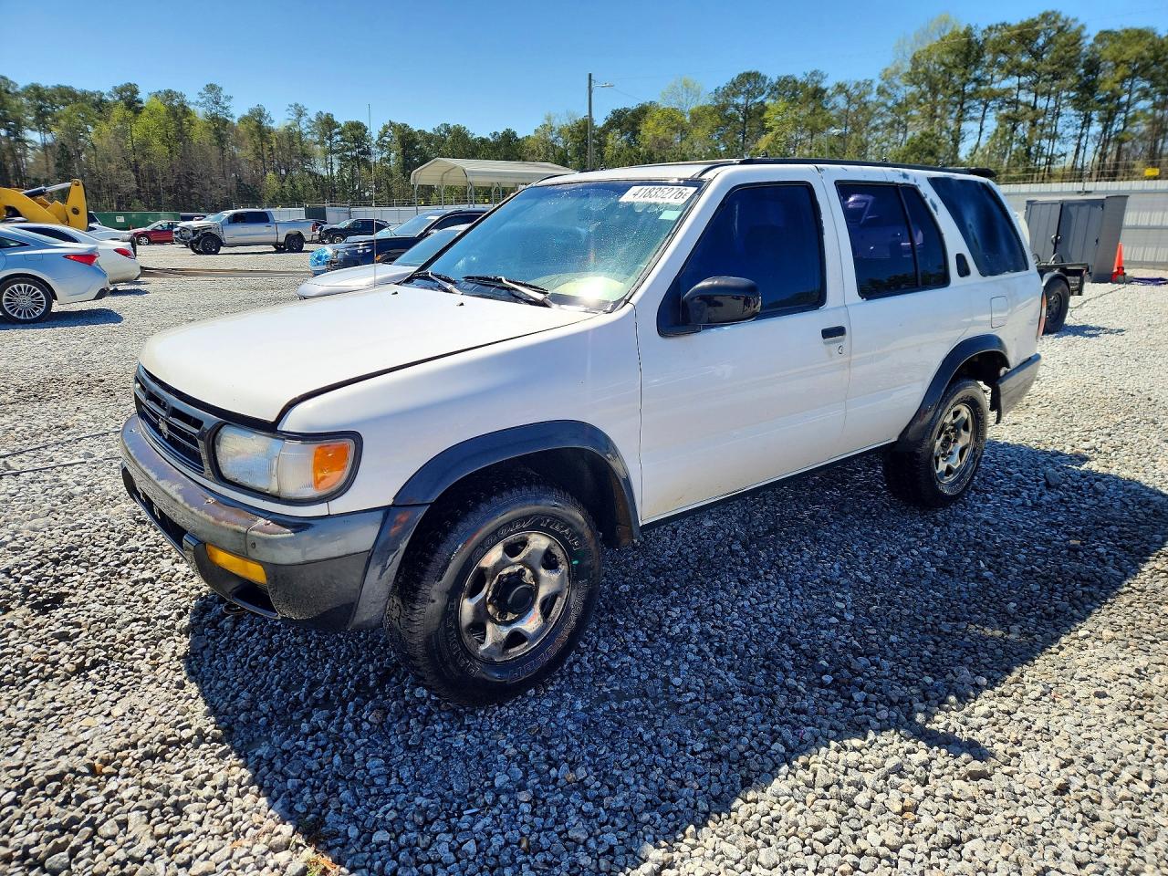 1996 Nissan Pathfinder Xe Белый vin: JN8AR05S1TW046947