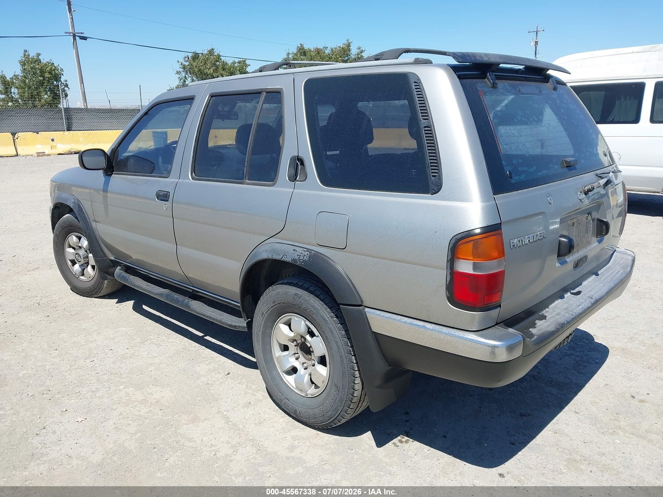 1998 Nissan Pathfinder Le/xe Gray vin: JN8AR05S4WW287180