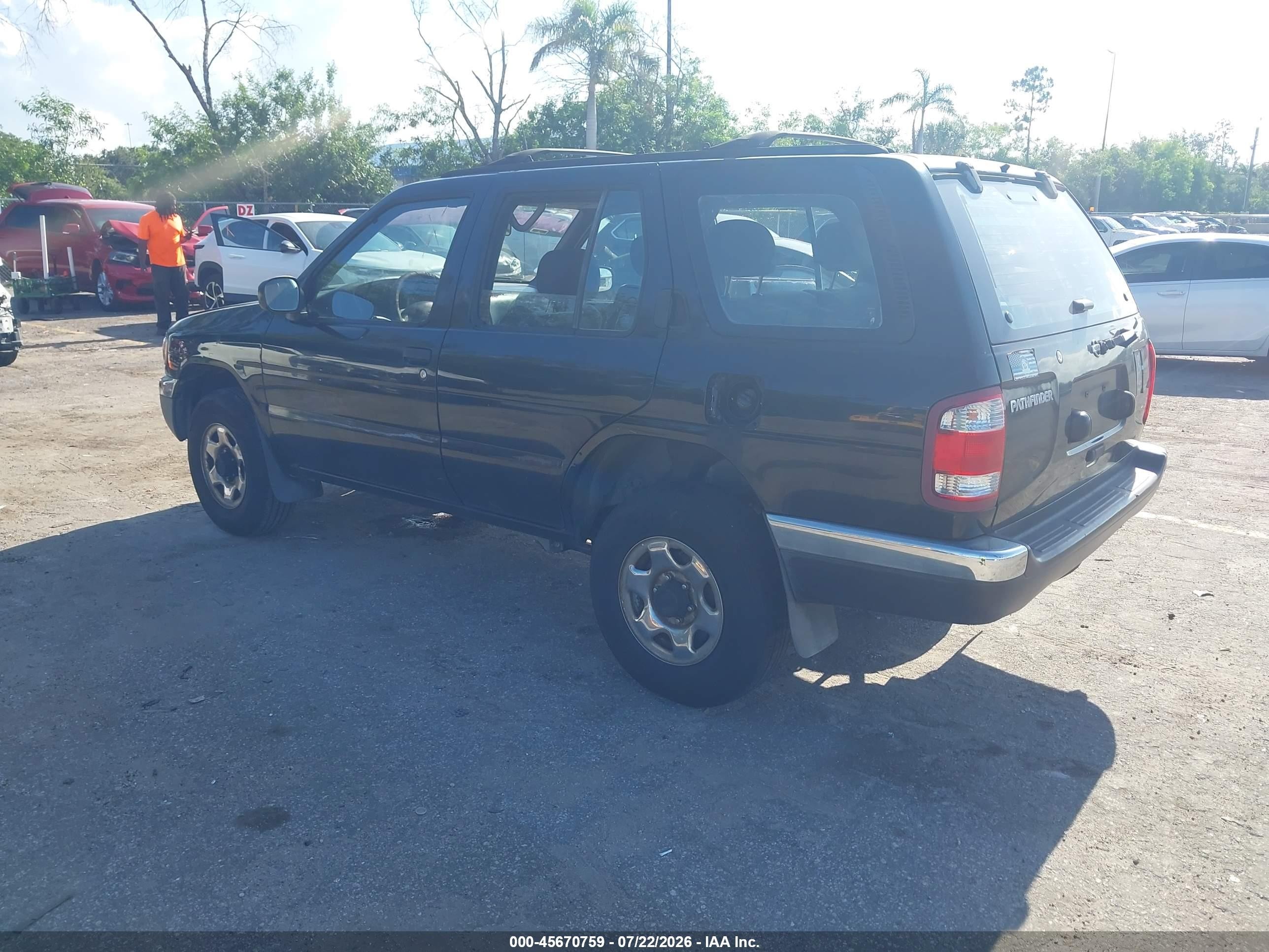 1999 Nissan Pathfinder Le/se/xe Black vin: JN8AR05S8XW299611