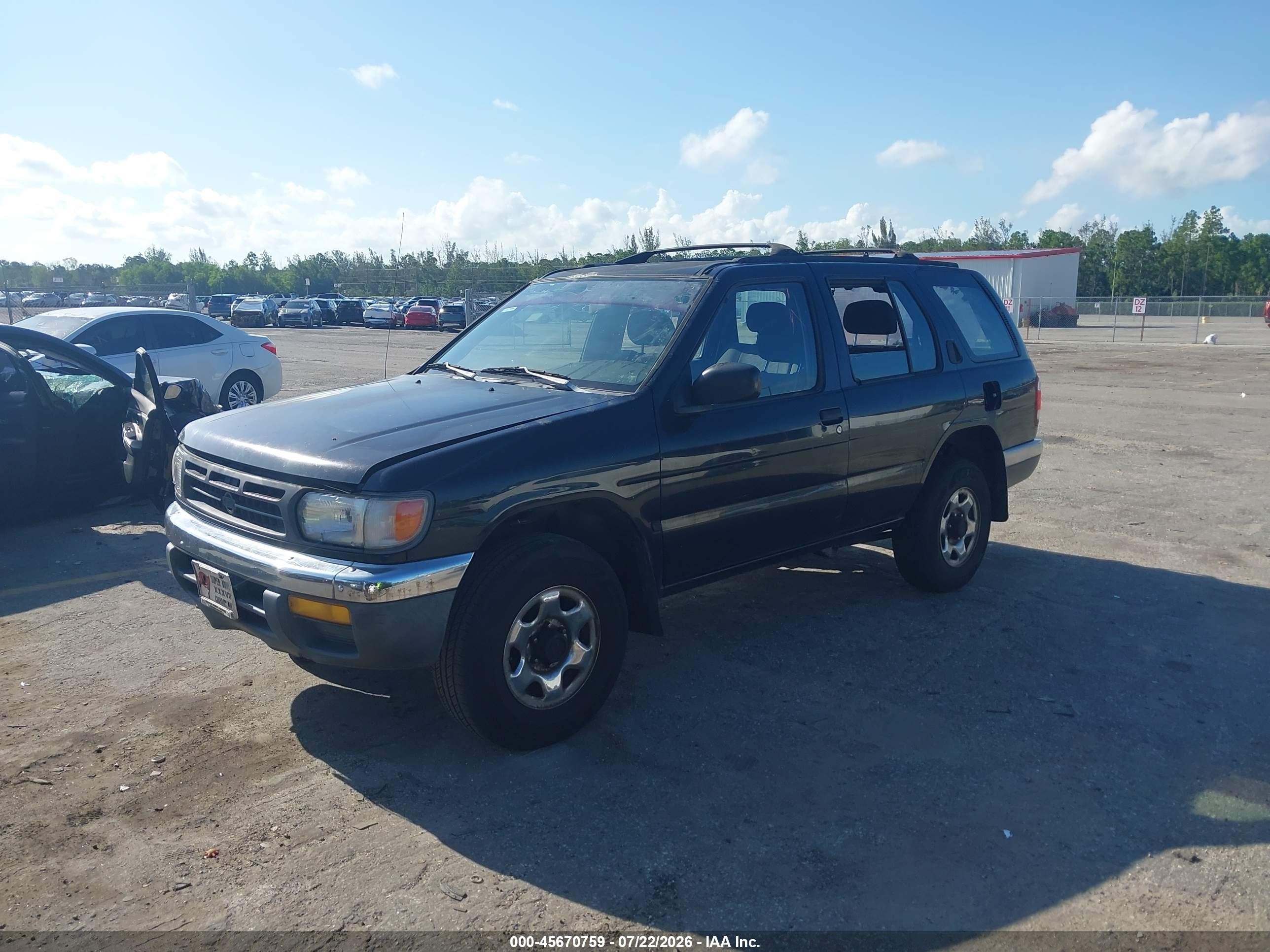 1999 Nissan Pathfinder Le/se/xe Black vin: JN8AR05S8XW299611