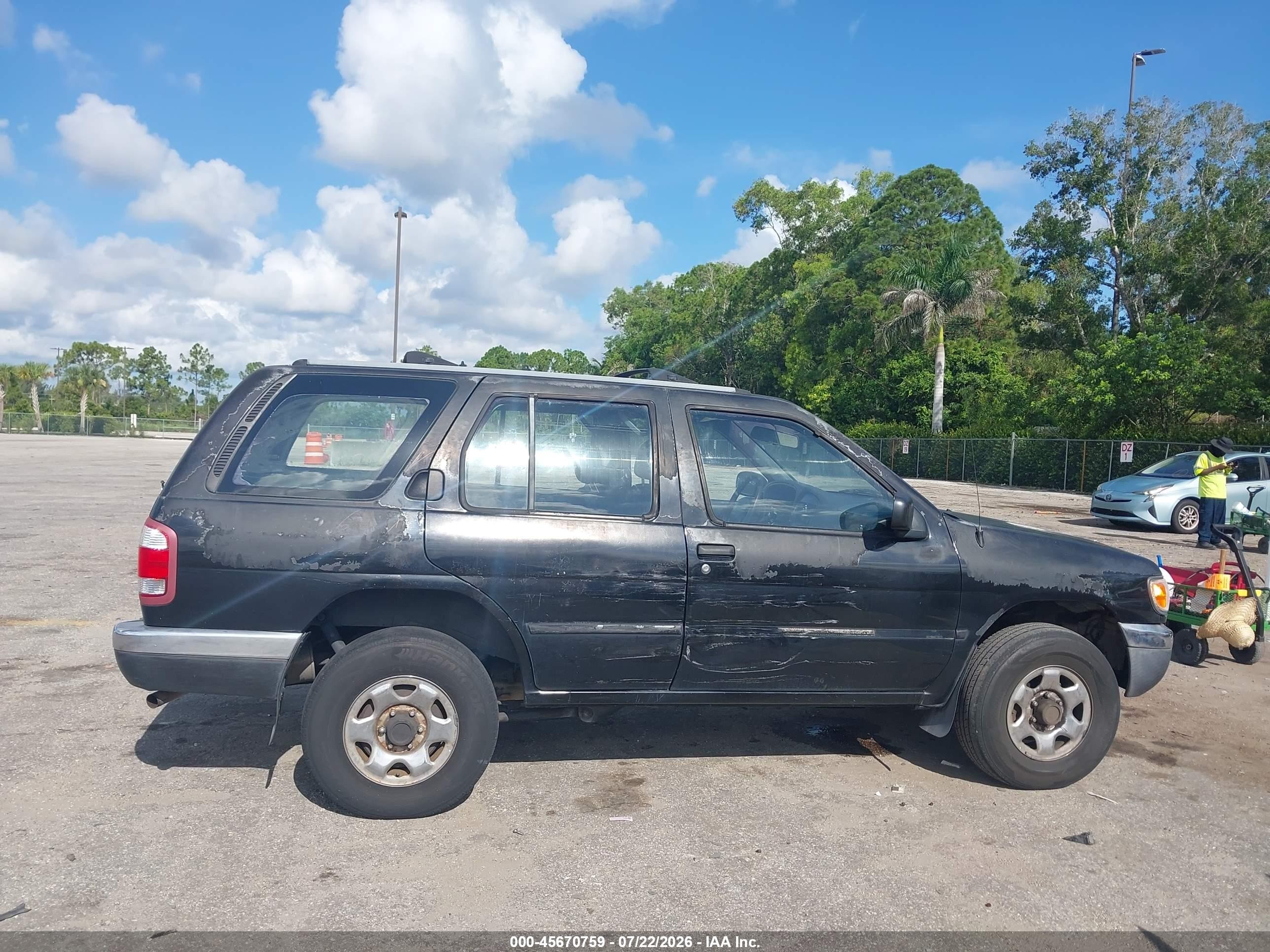 1999 Nissan Pathfinder Le/se/xe Black vin: JN8AR05S8XW299611