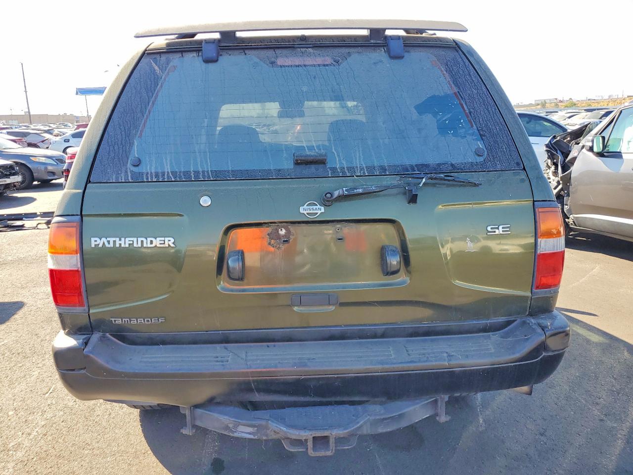 1997 Nissan Pathfinder Xe Green vin: JN8AR05Y3VW186411