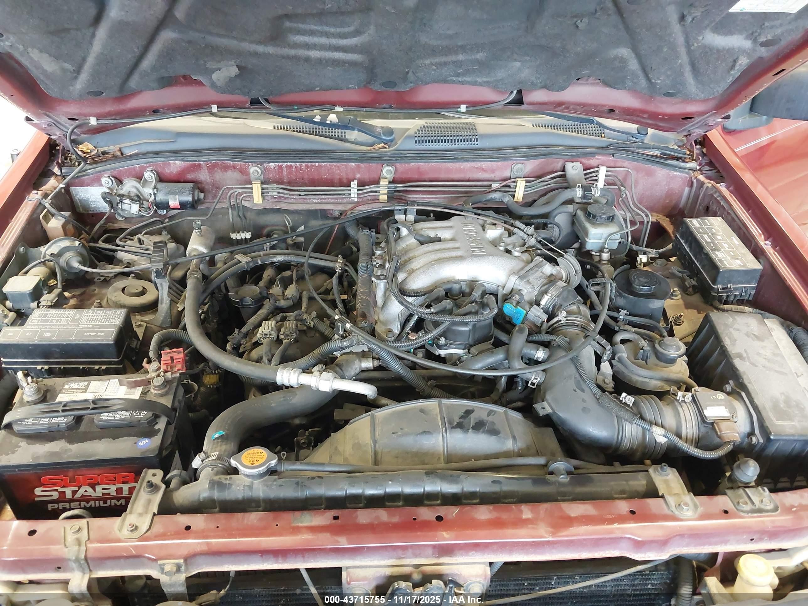 1996 Nissan Pathfinder Le/se/xe Красный vin: JN8AR05Y7TW011205
