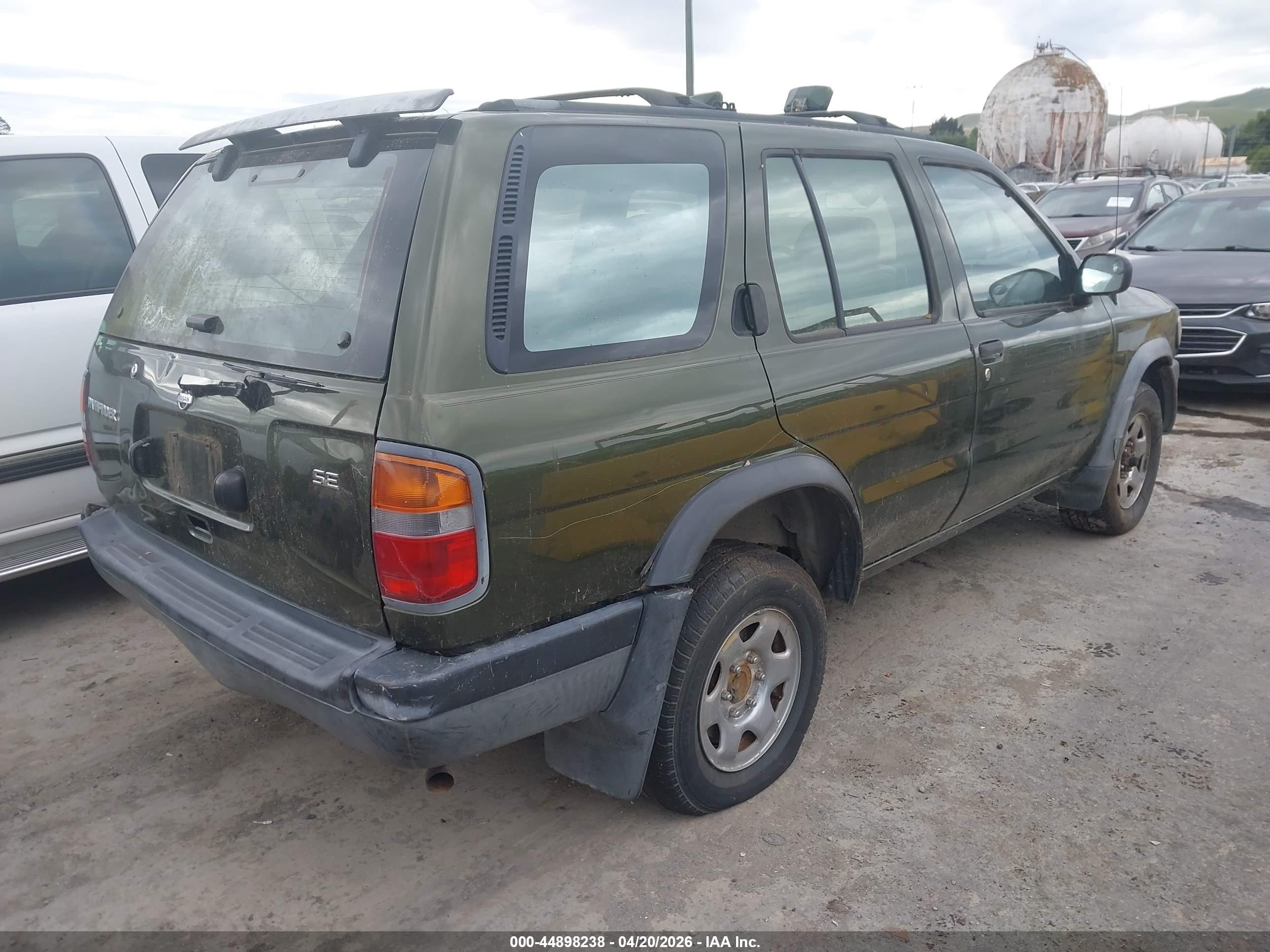 1997 Nissan Pathfinder Le/se/xe Green vin: JN8AR05YXVW190679