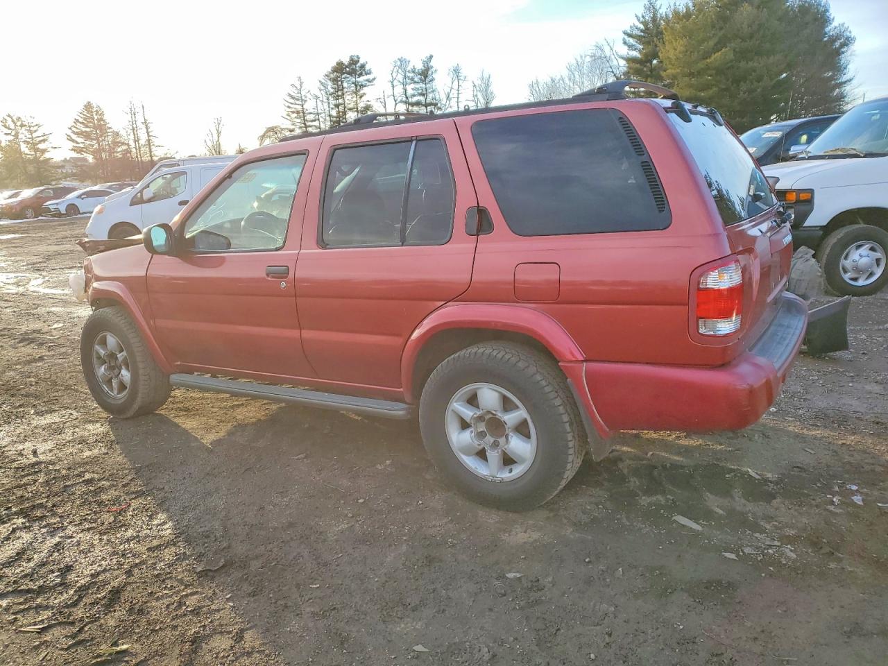2000 Niss Pathfinder Le Red vin: JN8AR07S0YW398213