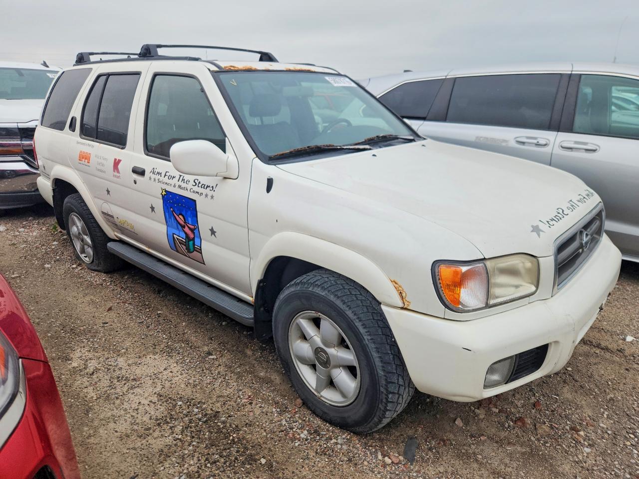 1999 Nissan Pathfinder Xe White vin: JN8AR07S4XW382790