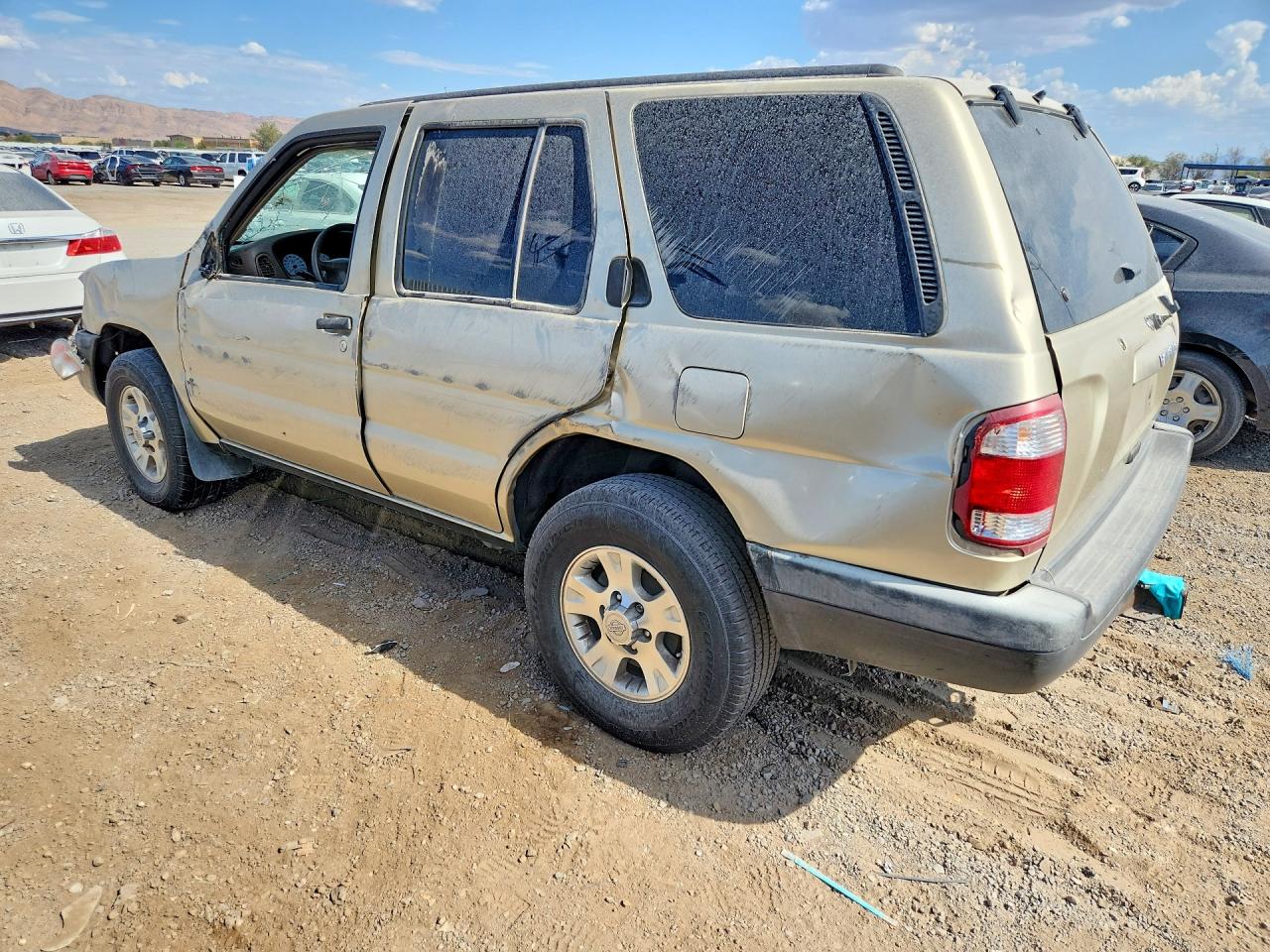 2000 Nissan Pathfinder Xe Brown vin: JN8AR07S5YW441203