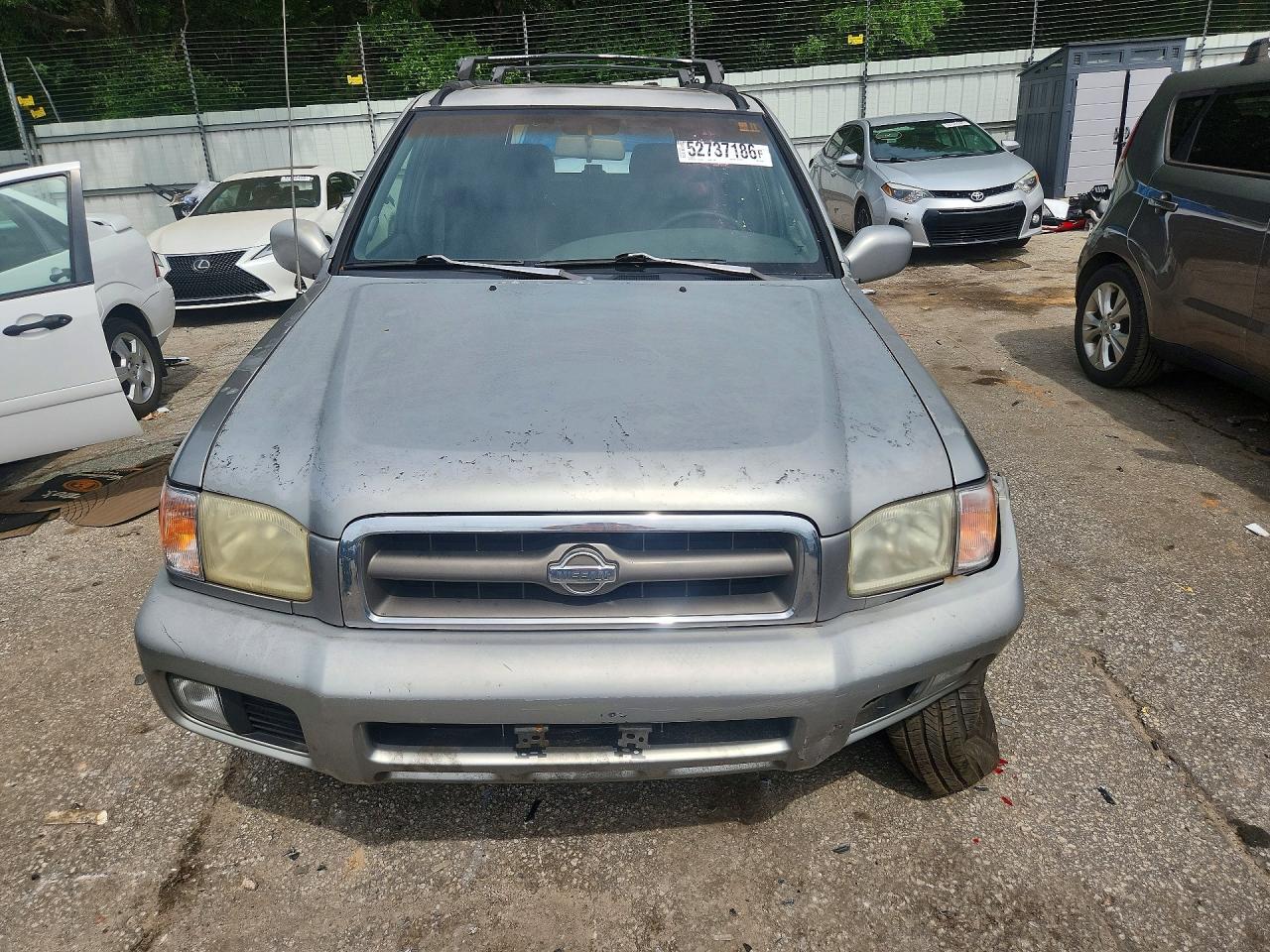 1999 Nissan Pathfinder Xe Серый vin: JN8AR07S6XW357860
