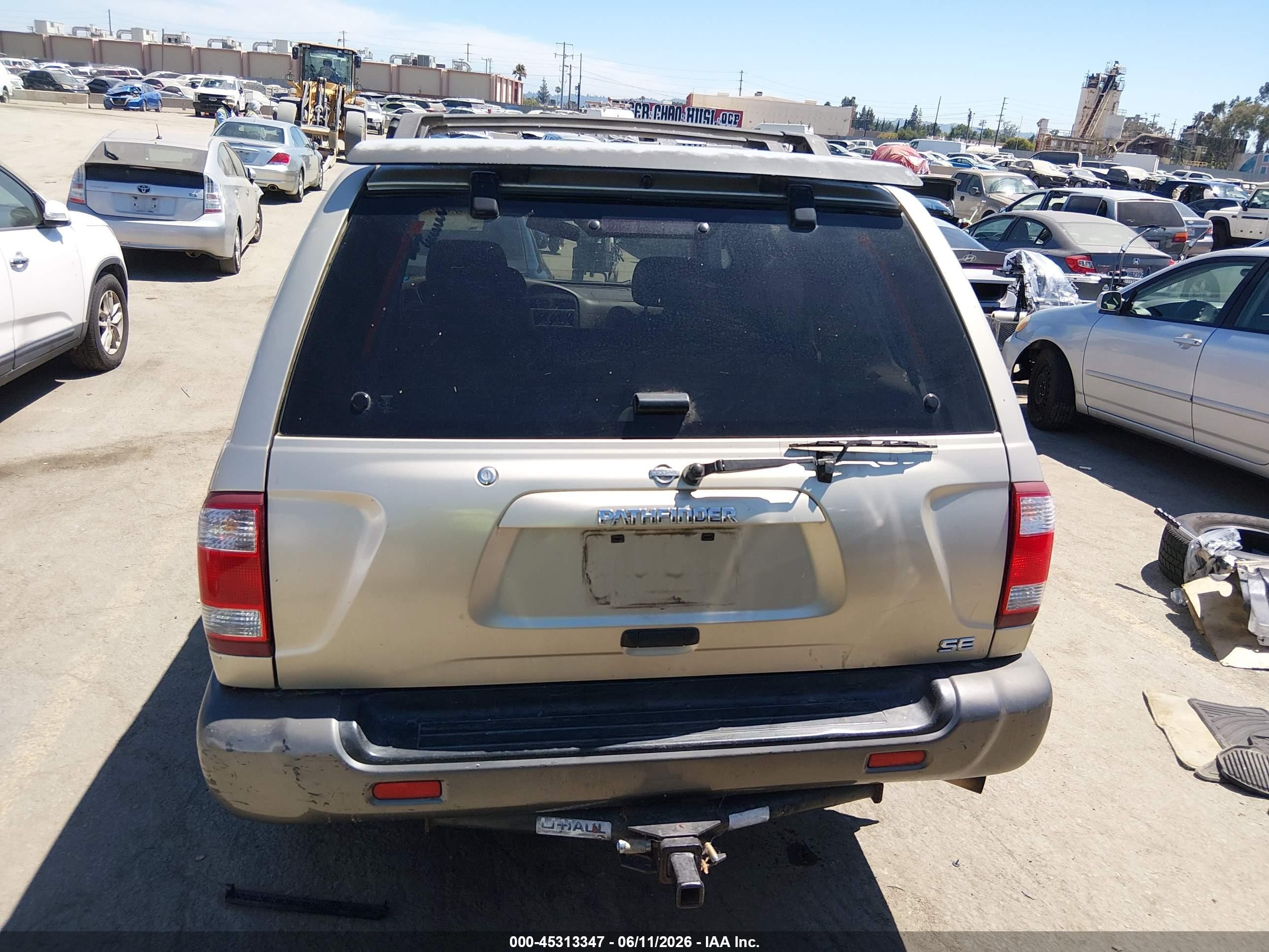 2000 Nissan Pathfinder Le/se/xe Gold vin: JN8AR07Y3YW442015