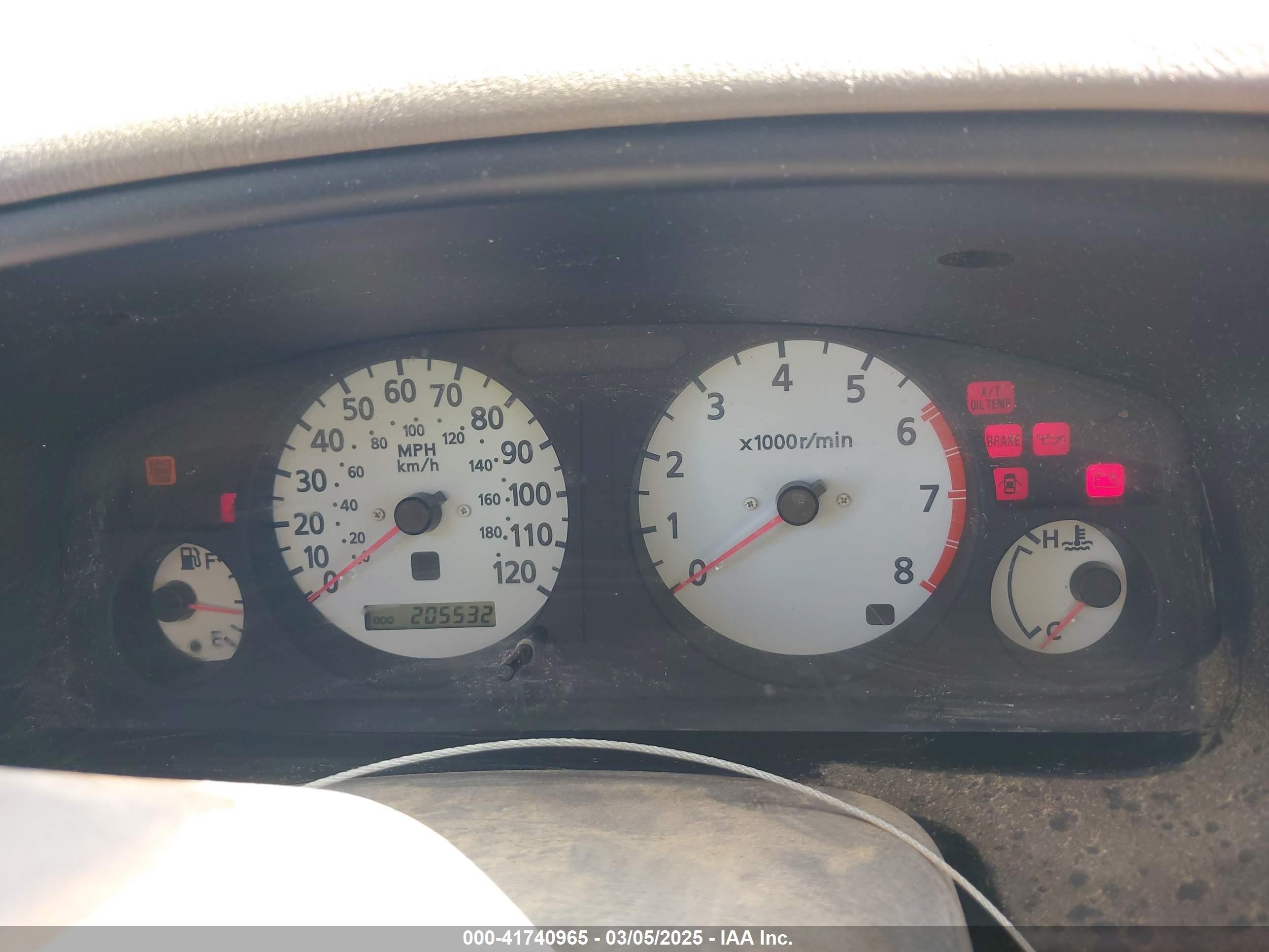 2000 Nissan Pathfinder Le/se/xe Beige vin: JN8AR07Y6YW446544