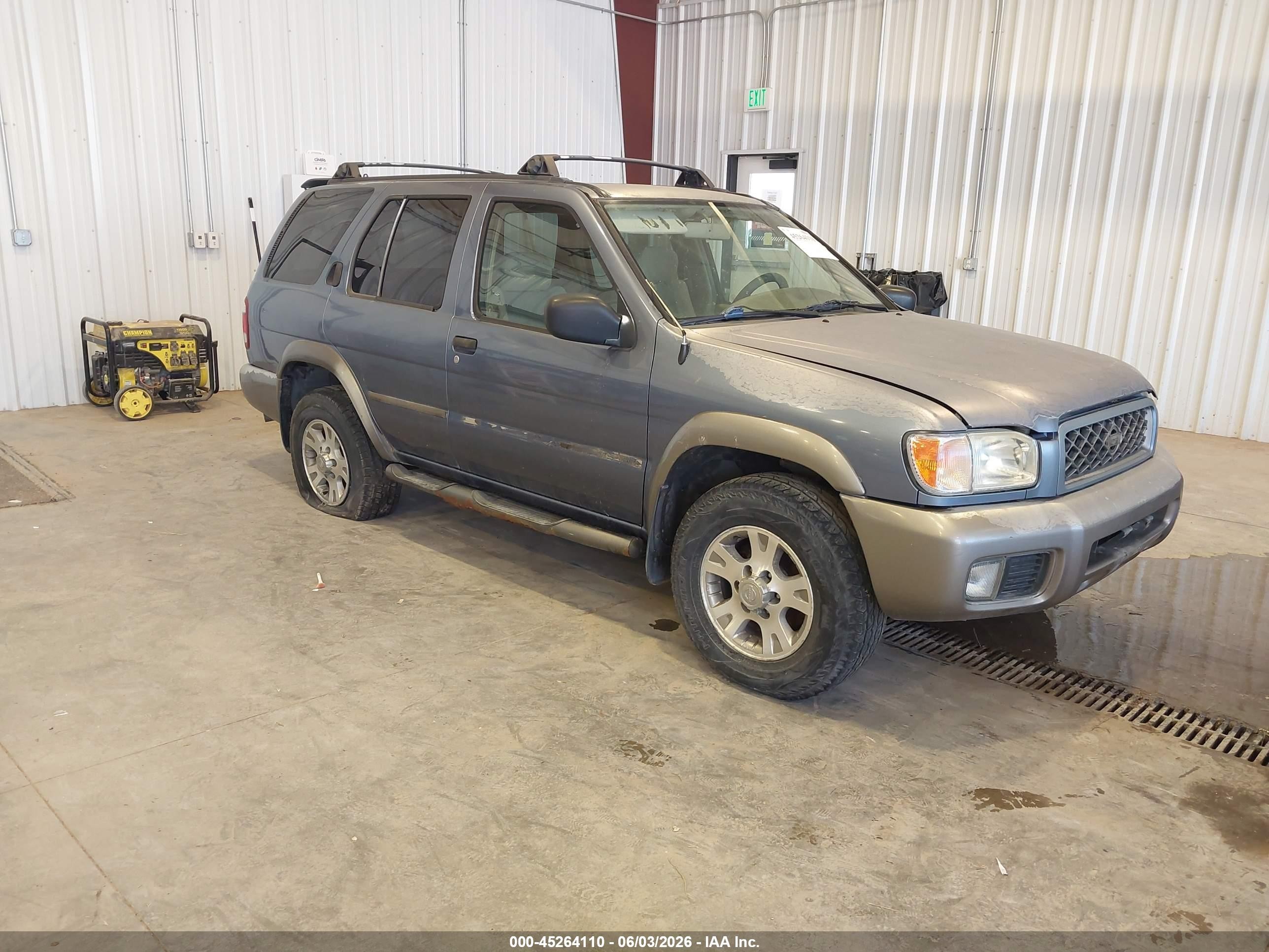 2000 Nissan Pathfinder Le/se/xe Синий vin: JN8AR07Y7YW420101