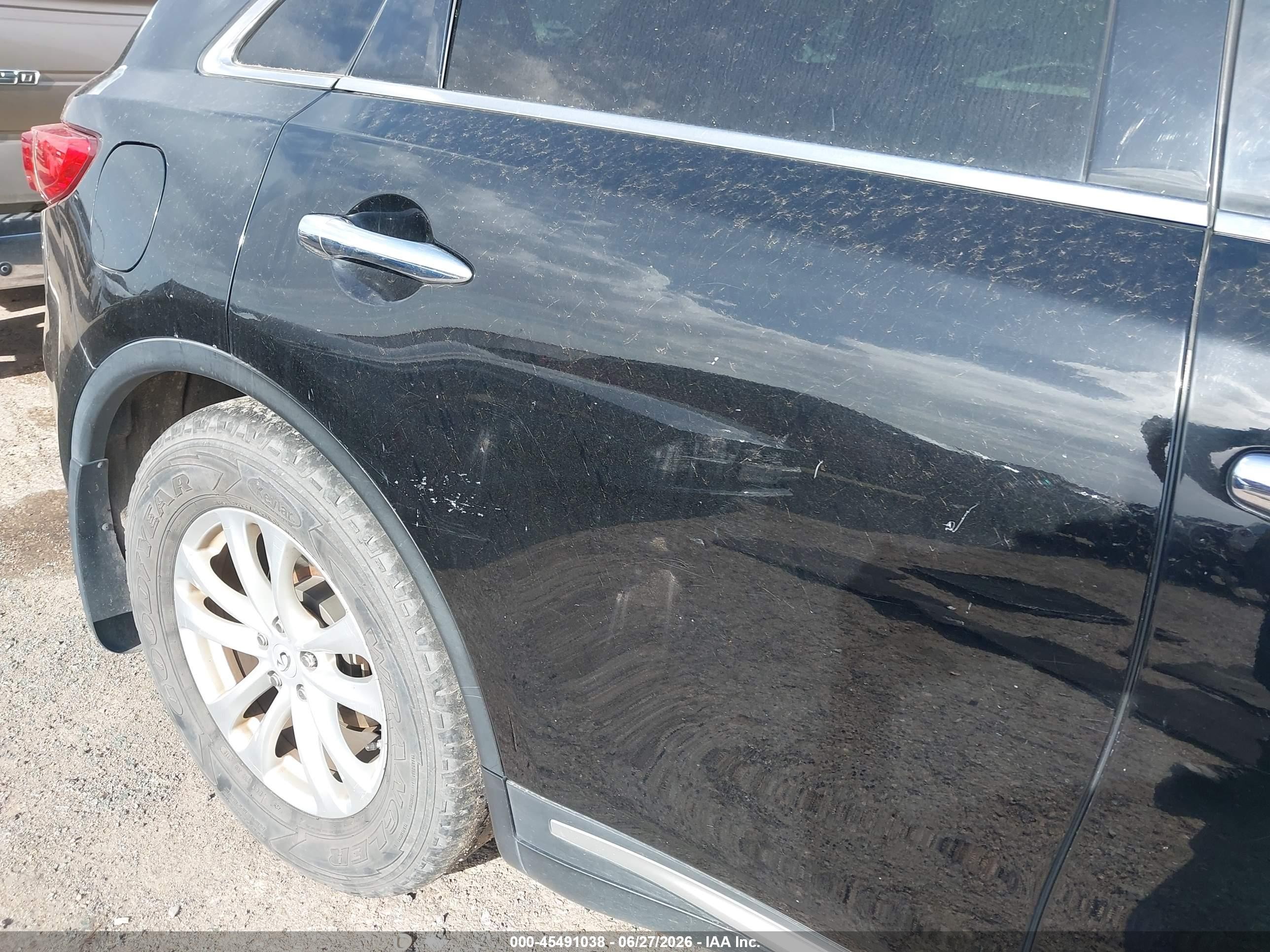 2010 Infiniti Fx35   Black vin: JN8AS1MU0AM801351