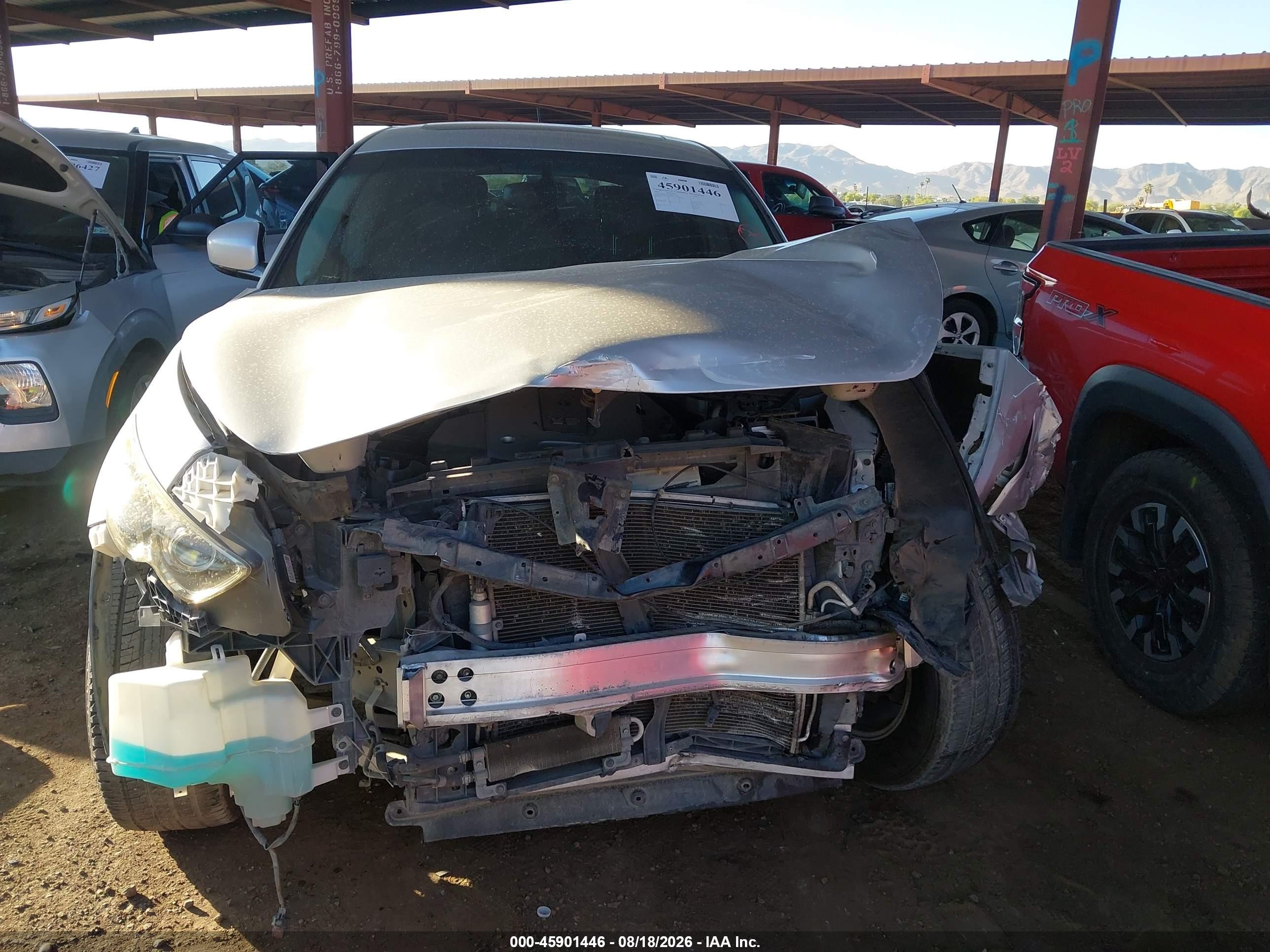 2011 Infiniti Fx35   Gray vin: JN8AS1MU0BM711344