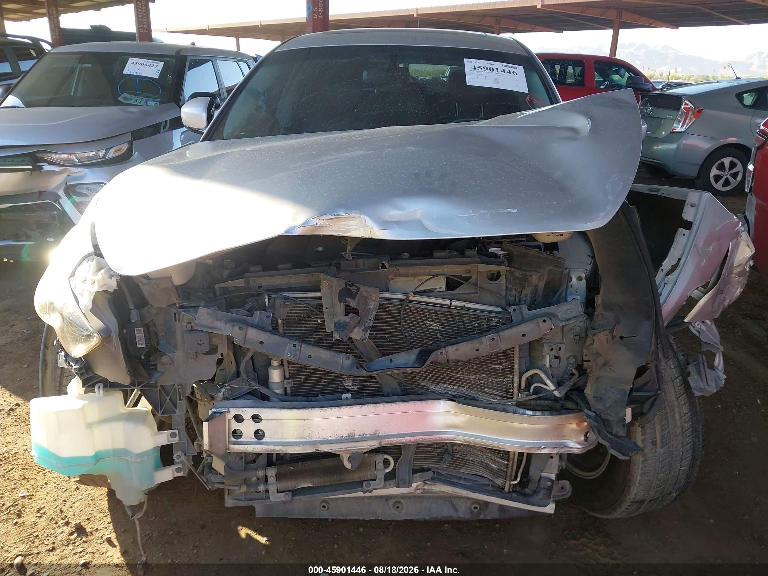 2011 Infiniti Fx35   Gray vin: JN8AS1MU0BM711344