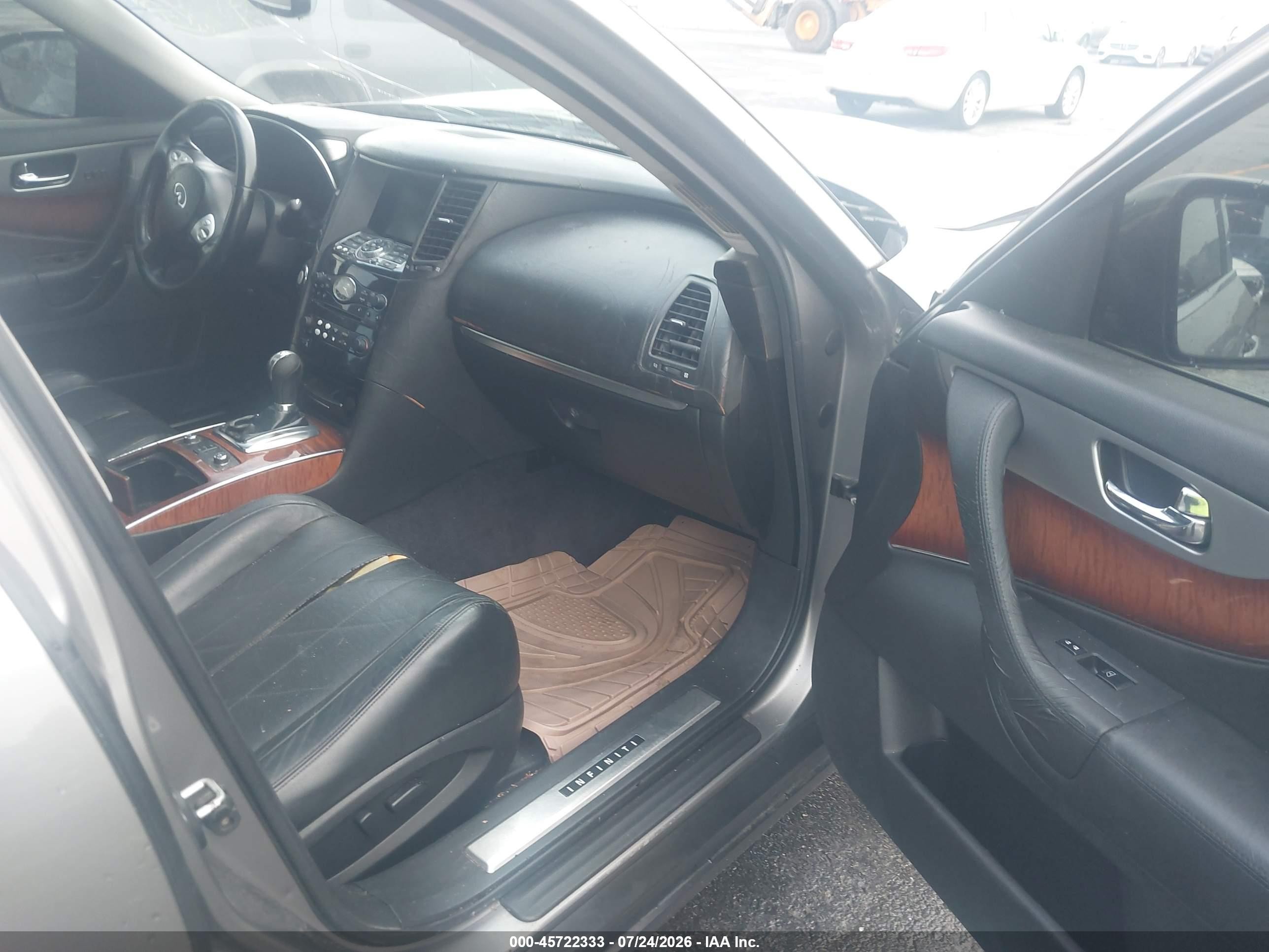 2011 Infiniti Fx35   Gray vin: JN8AS1MU0BM711733
