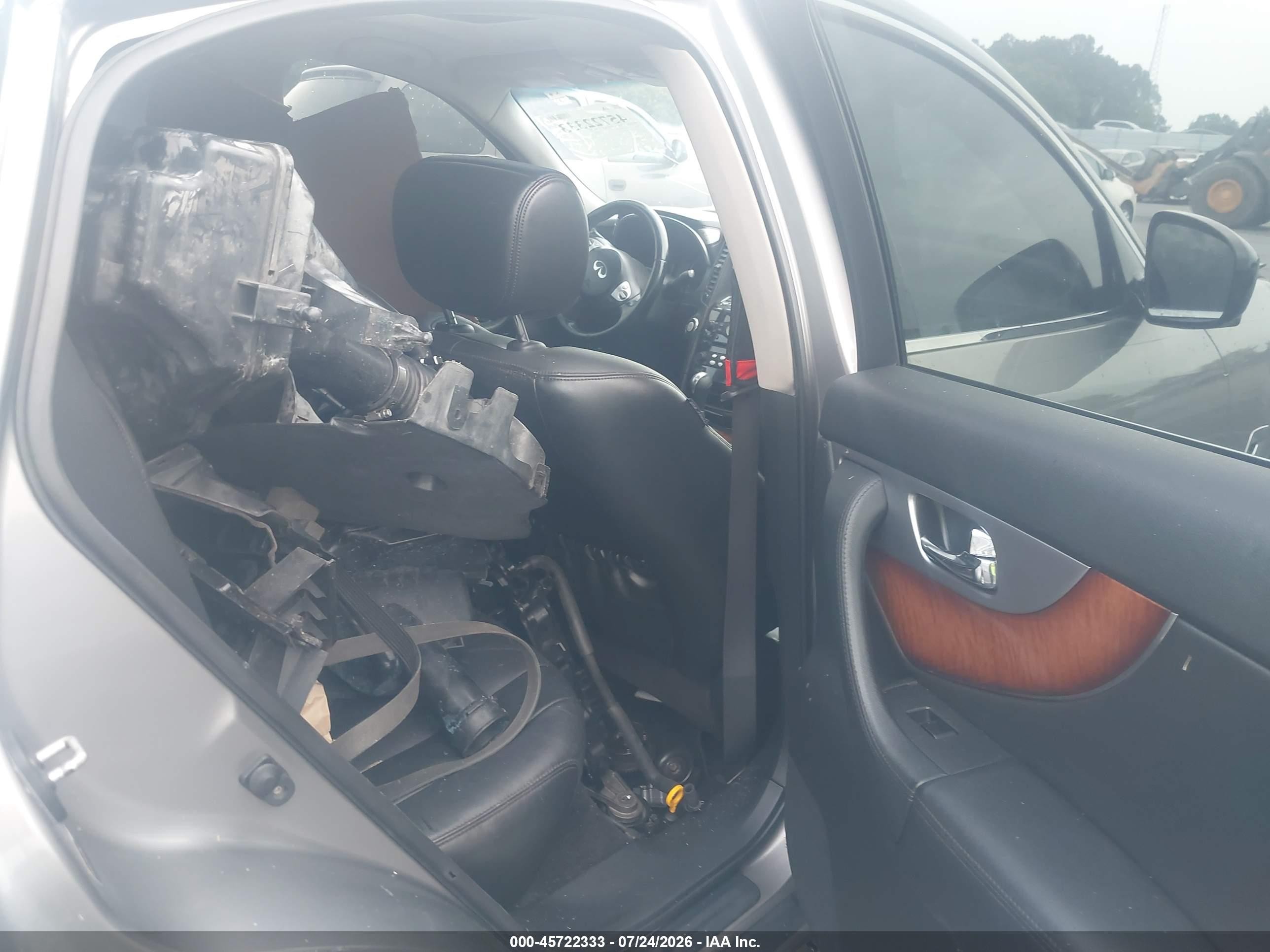 2011 Infiniti Fx35   Gray vin: JN8AS1MU0BM711733