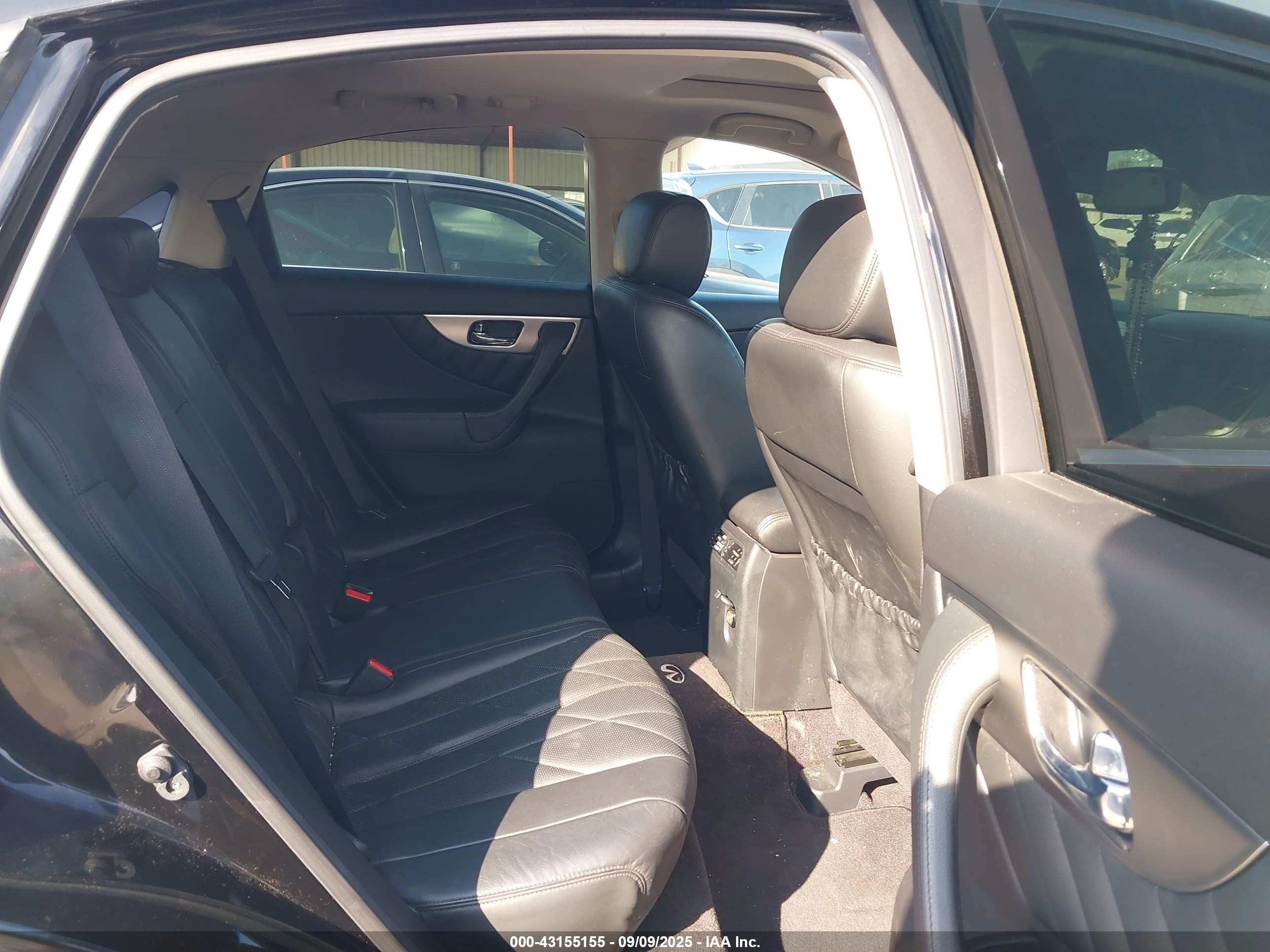 2010 Infiniti Fx35 Black vin: JN8AS1MU1AM800662