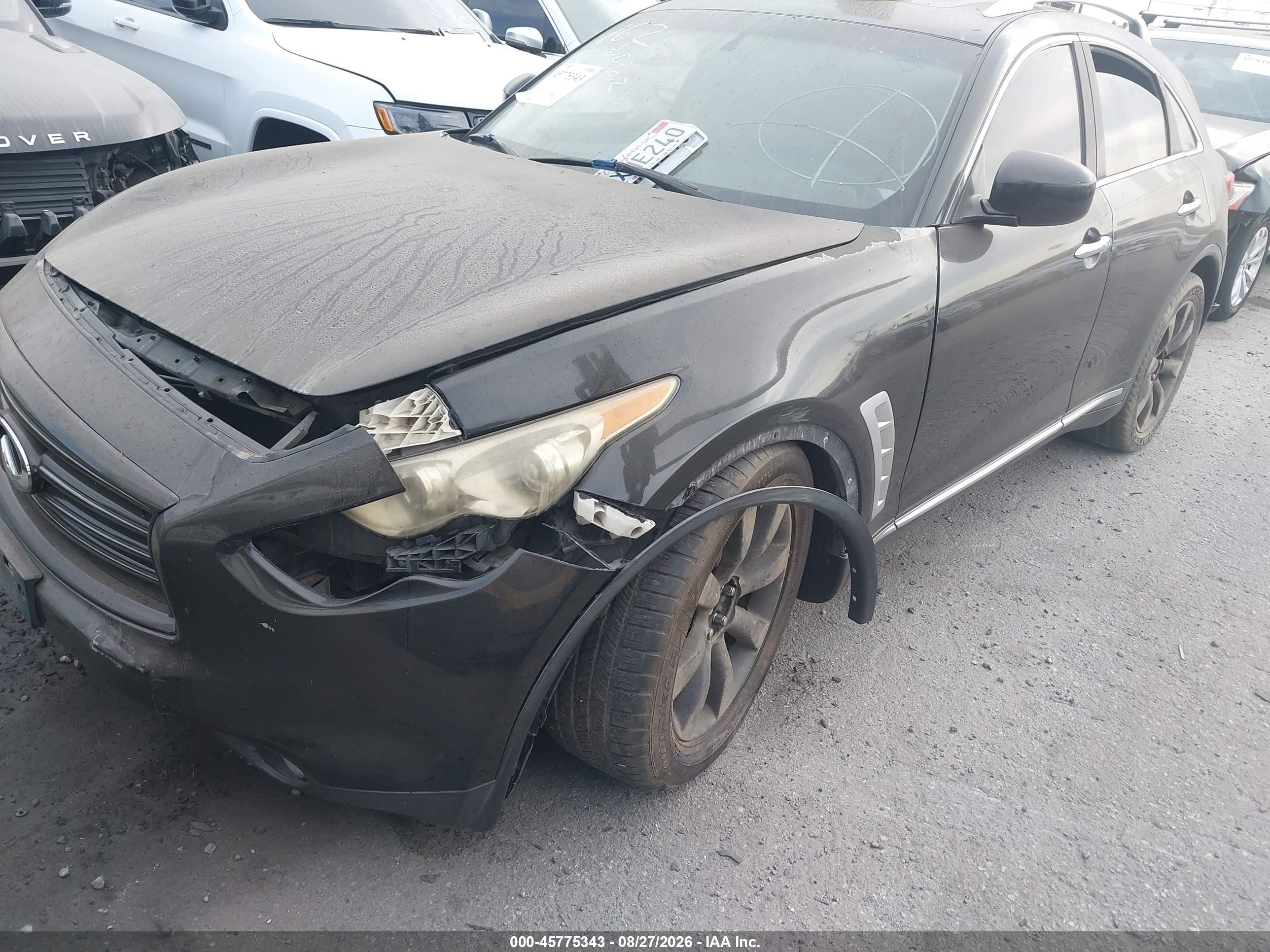 2010 Infiniti Fx35   Черный vin: JN8AS1MU1AM801147