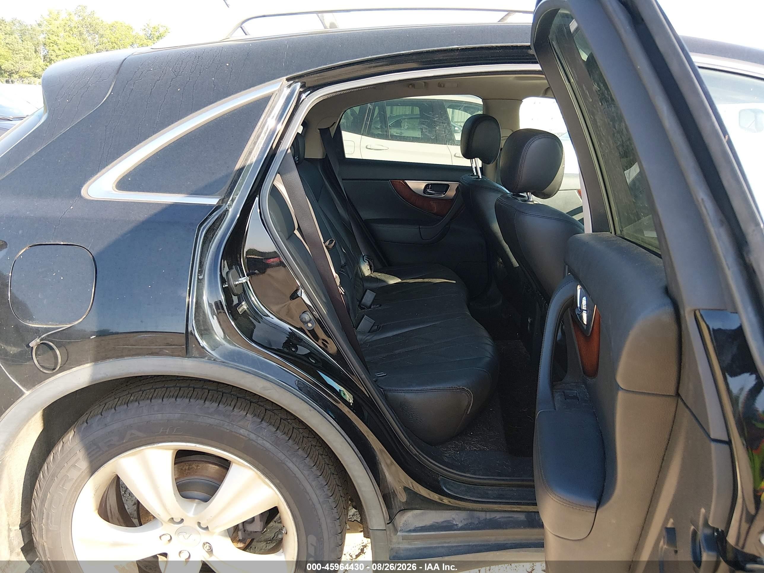 2010 Infiniti Fx35   Черный vin: JN8AS1MU1AM802573