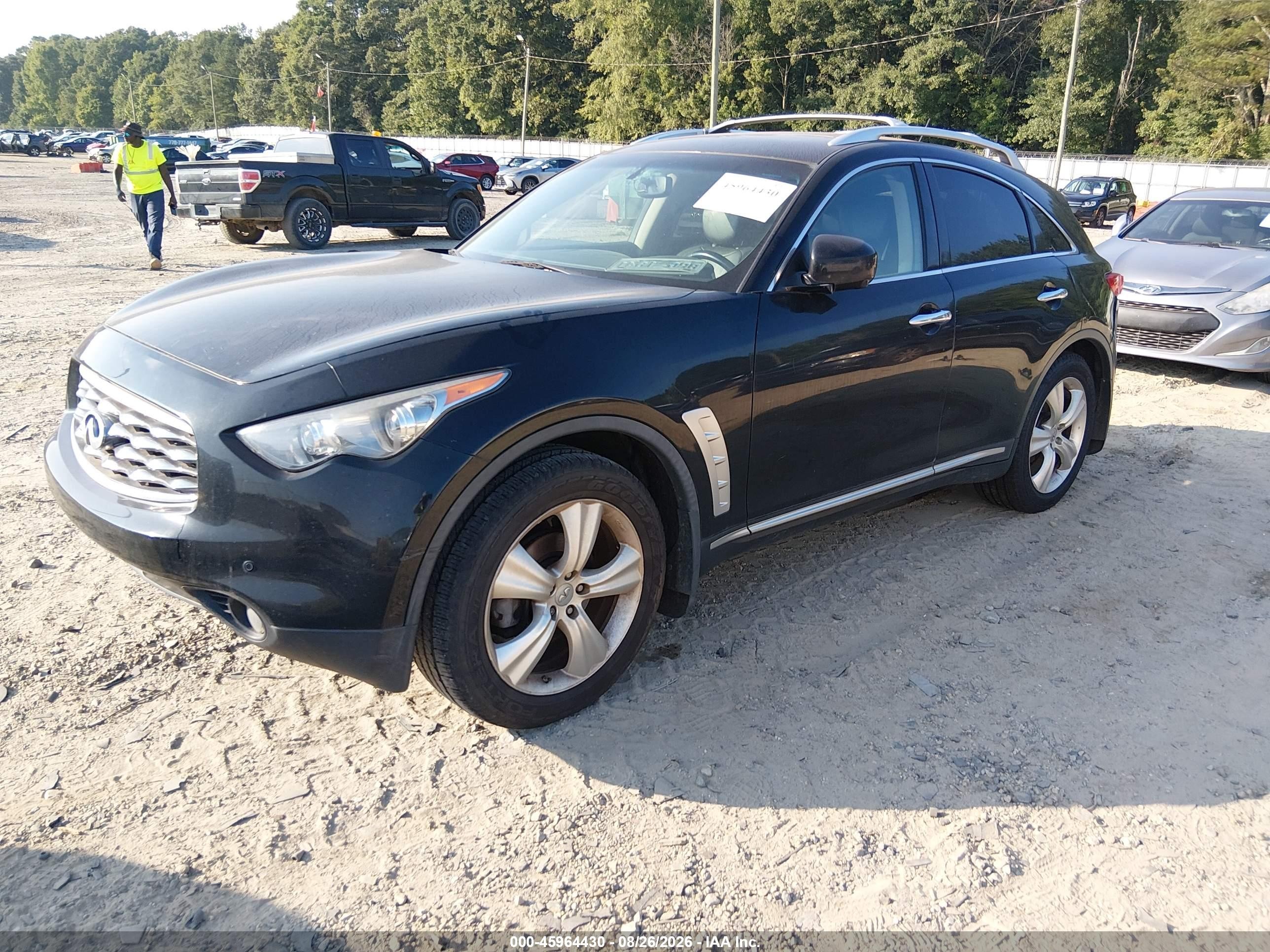 2010 Infiniti Fx35   Черный vin: JN8AS1MU1AM802573