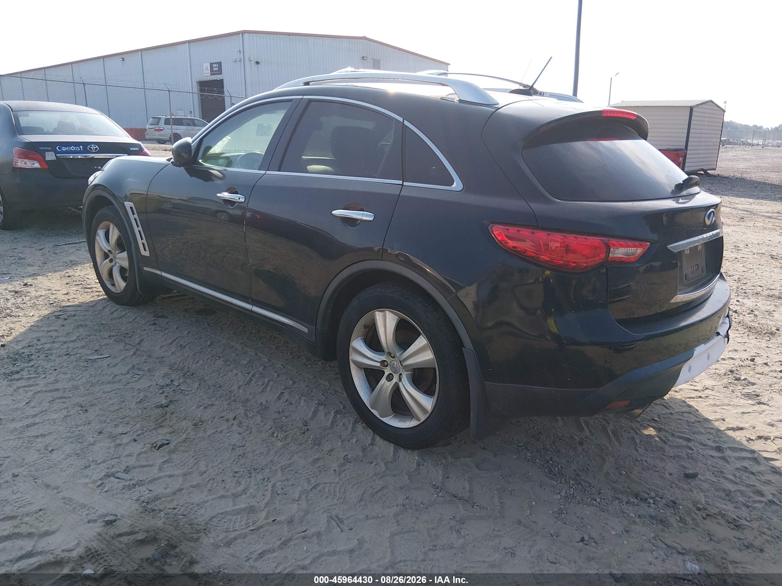 2010 Infiniti Fx35   Черный vin: JN8AS1MU1AM802573
