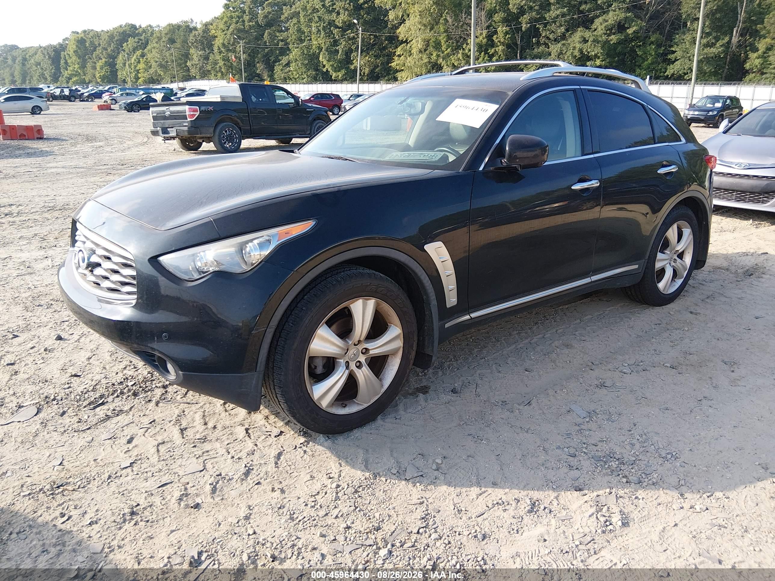 2010 Infiniti Fx35   Черный vin: JN8AS1MU1AM802573