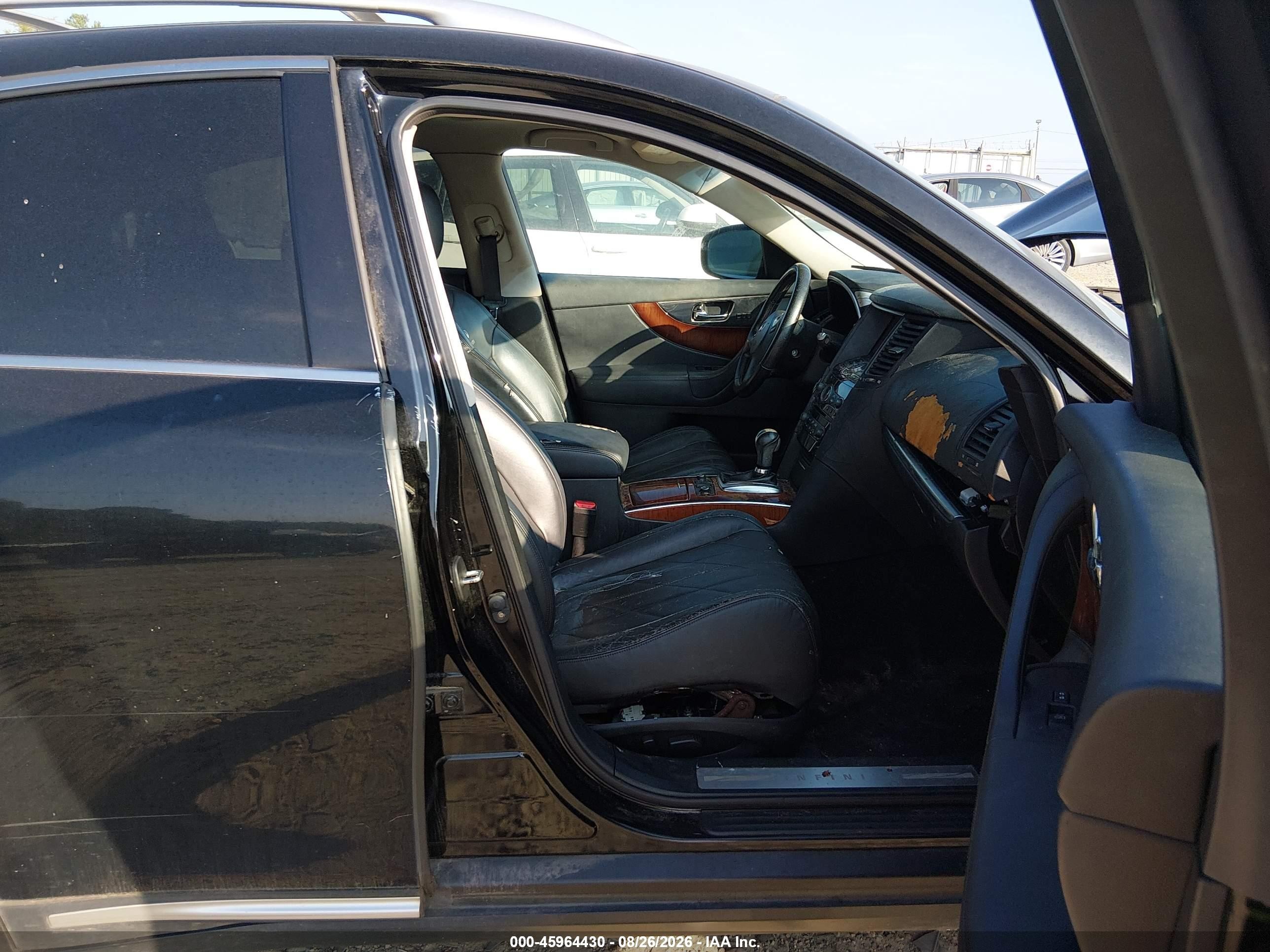 2010 Infiniti Fx35   Черный vin: JN8AS1MU1AM802573