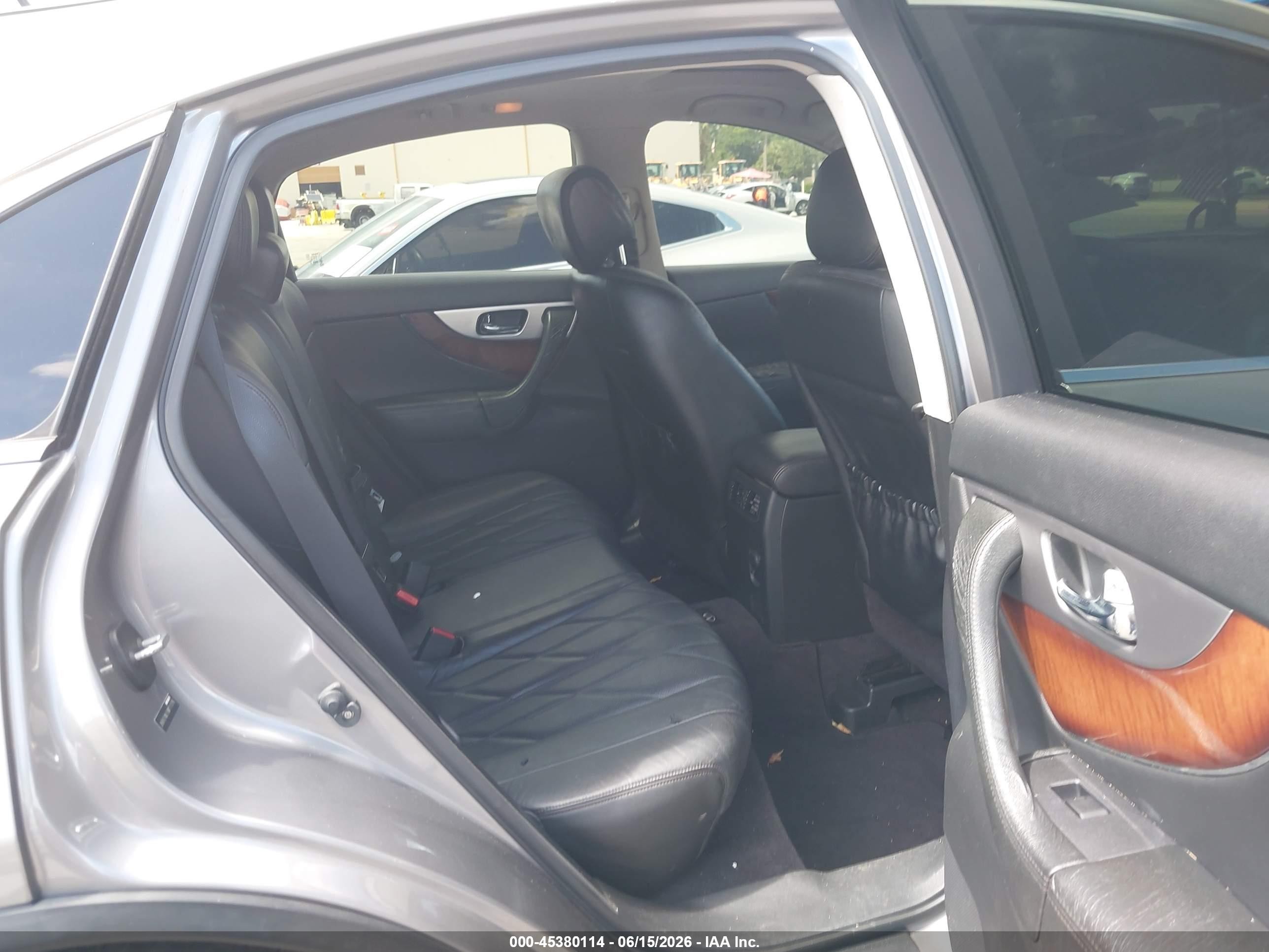 2011 Infiniti Fx35   Gray vin: JN8AS1MU1BM711076