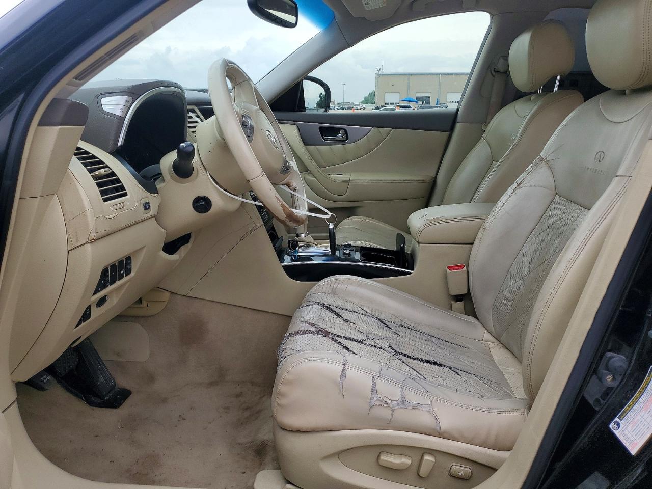 2011 Infiniti Fx35 Base Черный vin: JN8AS1MU1BM712180