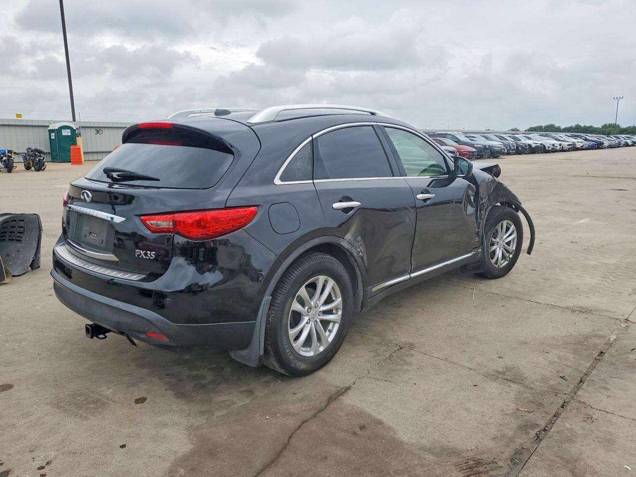 2011 Infiniti Fx35 Base Черный vin: JN8AS1MU1BM712180