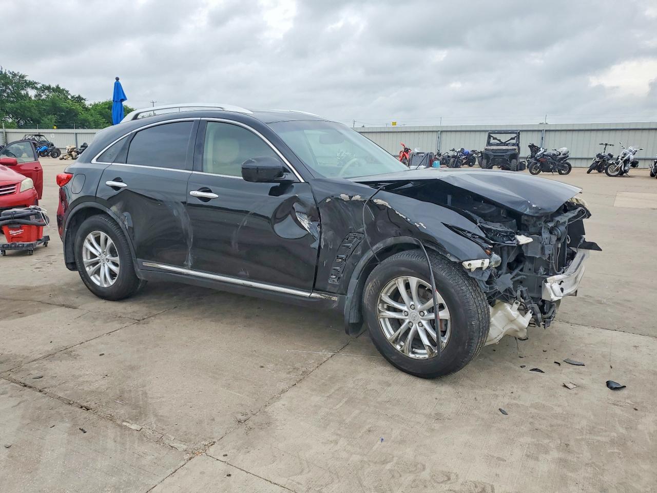 2011 Infiniti Fx35 Base Черный vin: JN8AS1MU1BM712180
