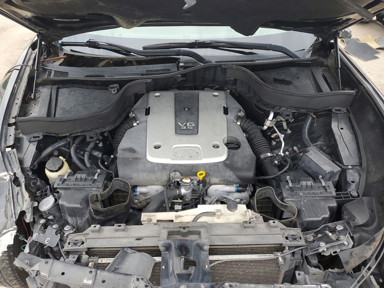 2011 Infiniti Fx35 Base Черный vin: JN8AS1MU1BM712180