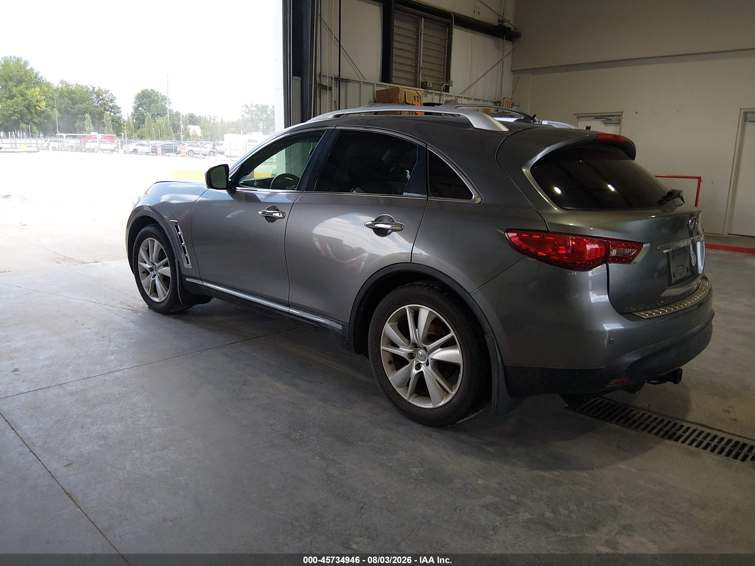 2012 Infiniti Fx35 Серый vin: JN8AS1MU1CM121459