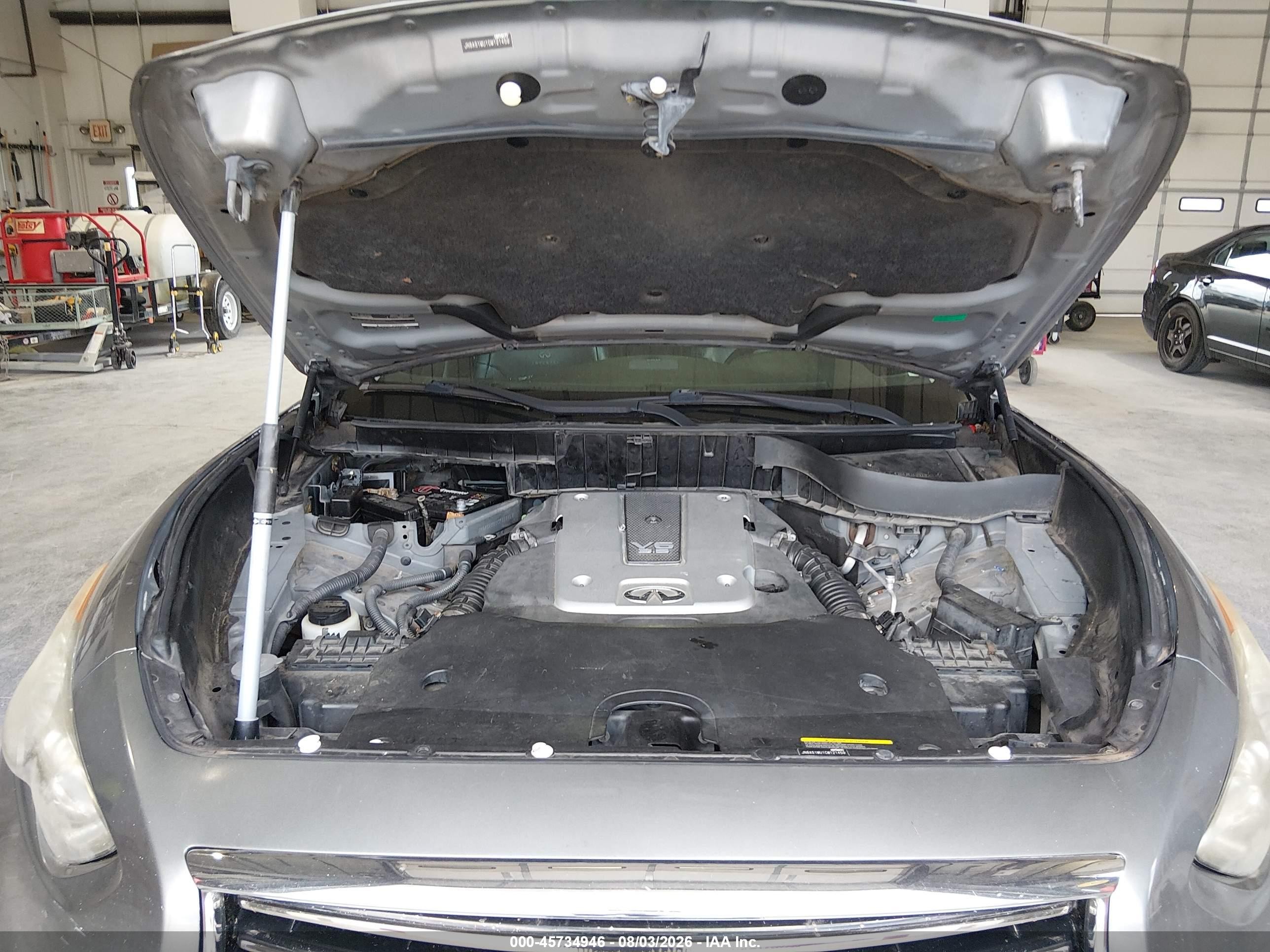 2012 Infiniti Fx35 Серый vin: JN8AS1MU1CM121459