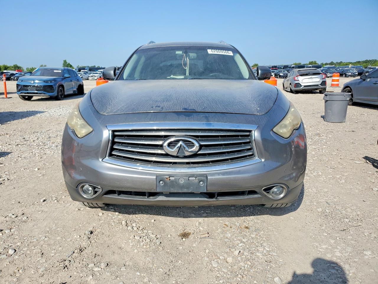 2012 Infiniti Fx35 Base Gray vin: JN8AS1MU1CM121672