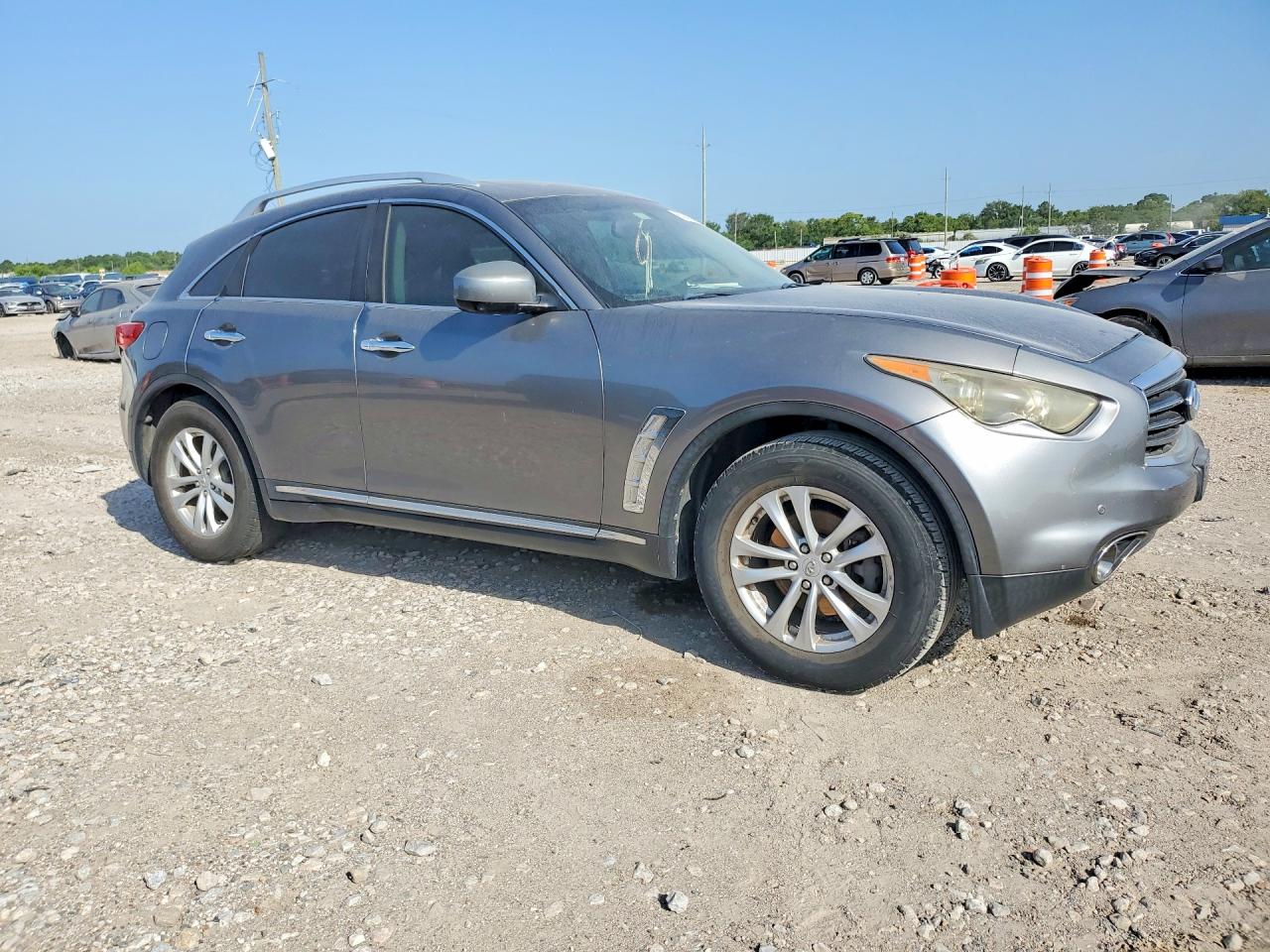2012 Infiniti Fx35 Base Gray vin: JN8AS1MU1CM121672