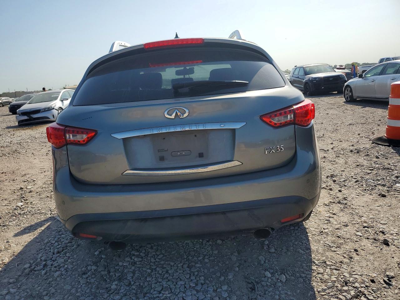 2012 Infiniti Fx35 Base Gray vin: JN8AS1MU1CM121672