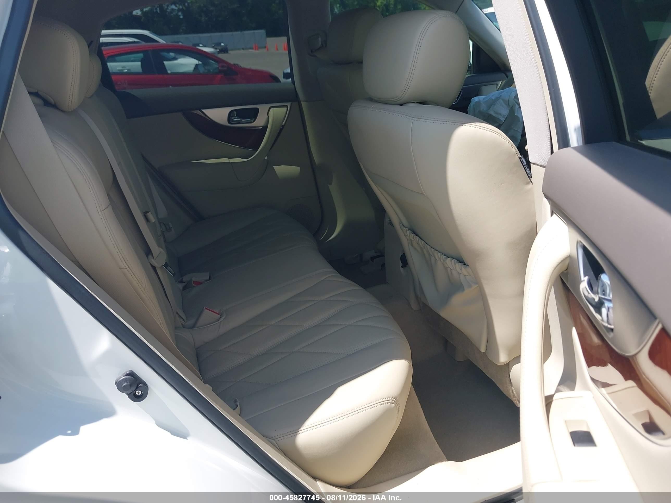 2012 Infiniti Fx35 Белый vin: JN8AS1MU1CM122661