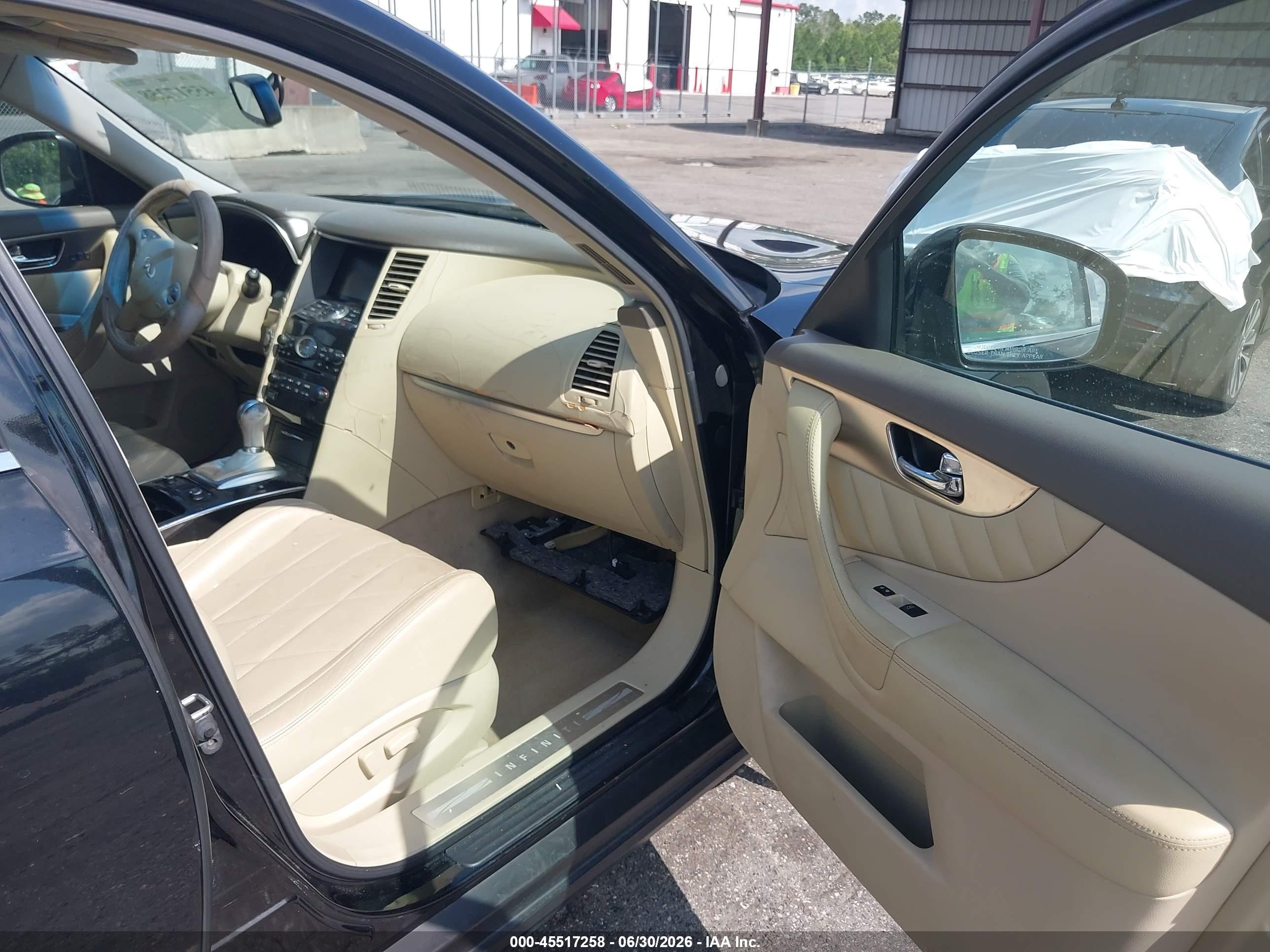 2010 Infiniti Fx35   Black vin: JN8AS1MU2AM801383