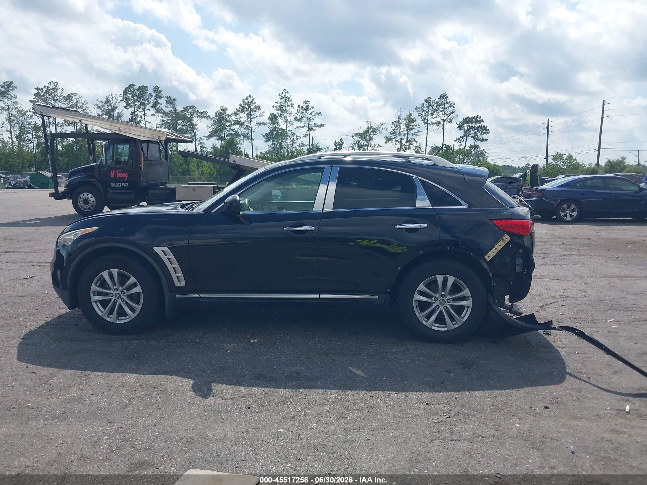 2010 Infiniti Fx35   Black vin: JN8AS1MU2AM801383