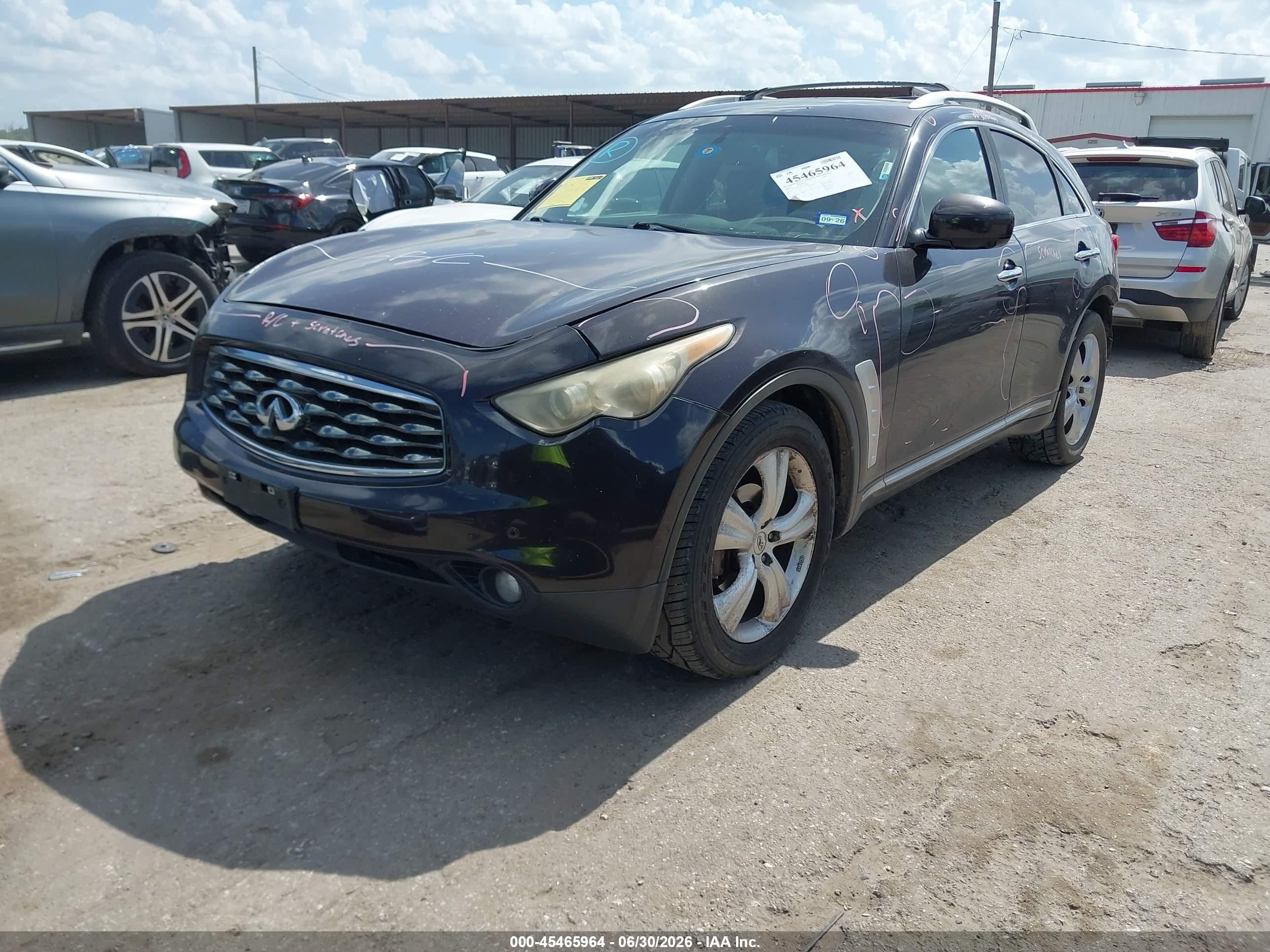 2011 Infiniti Fx35   Purple vin: JN8AS1MU2BM110226