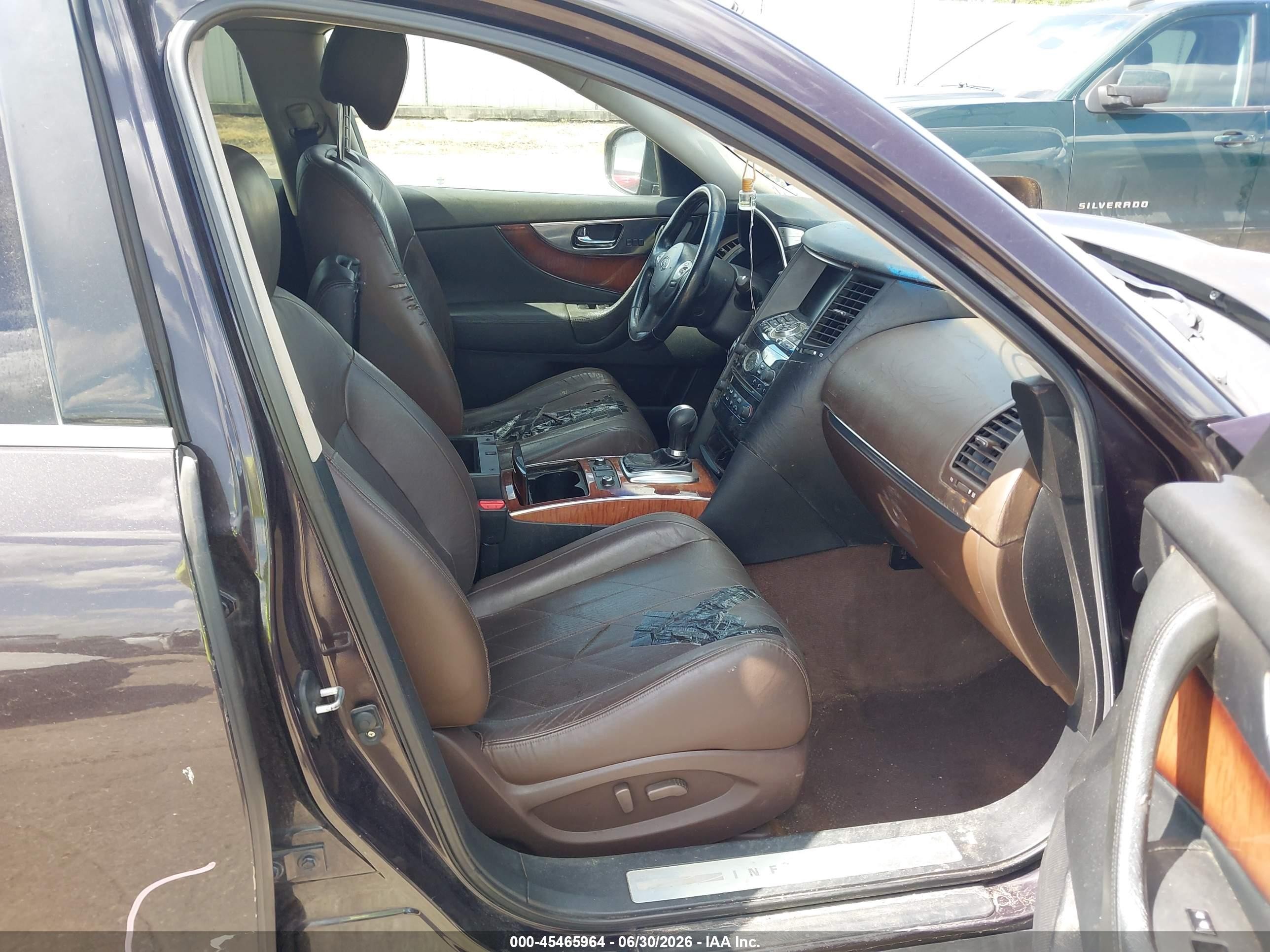 2011 Infiniti Fx35   Purple vin: JN8AS1MU2BM110226